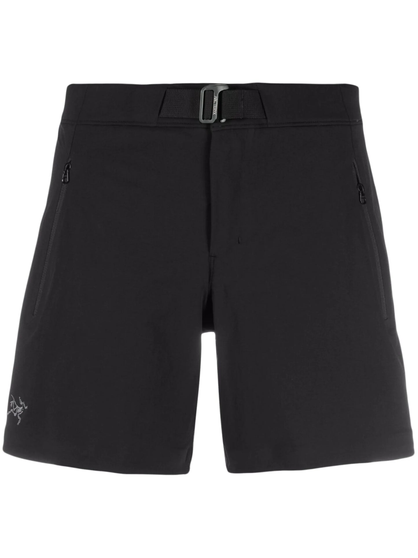 Gamma logo-embroidered shorts