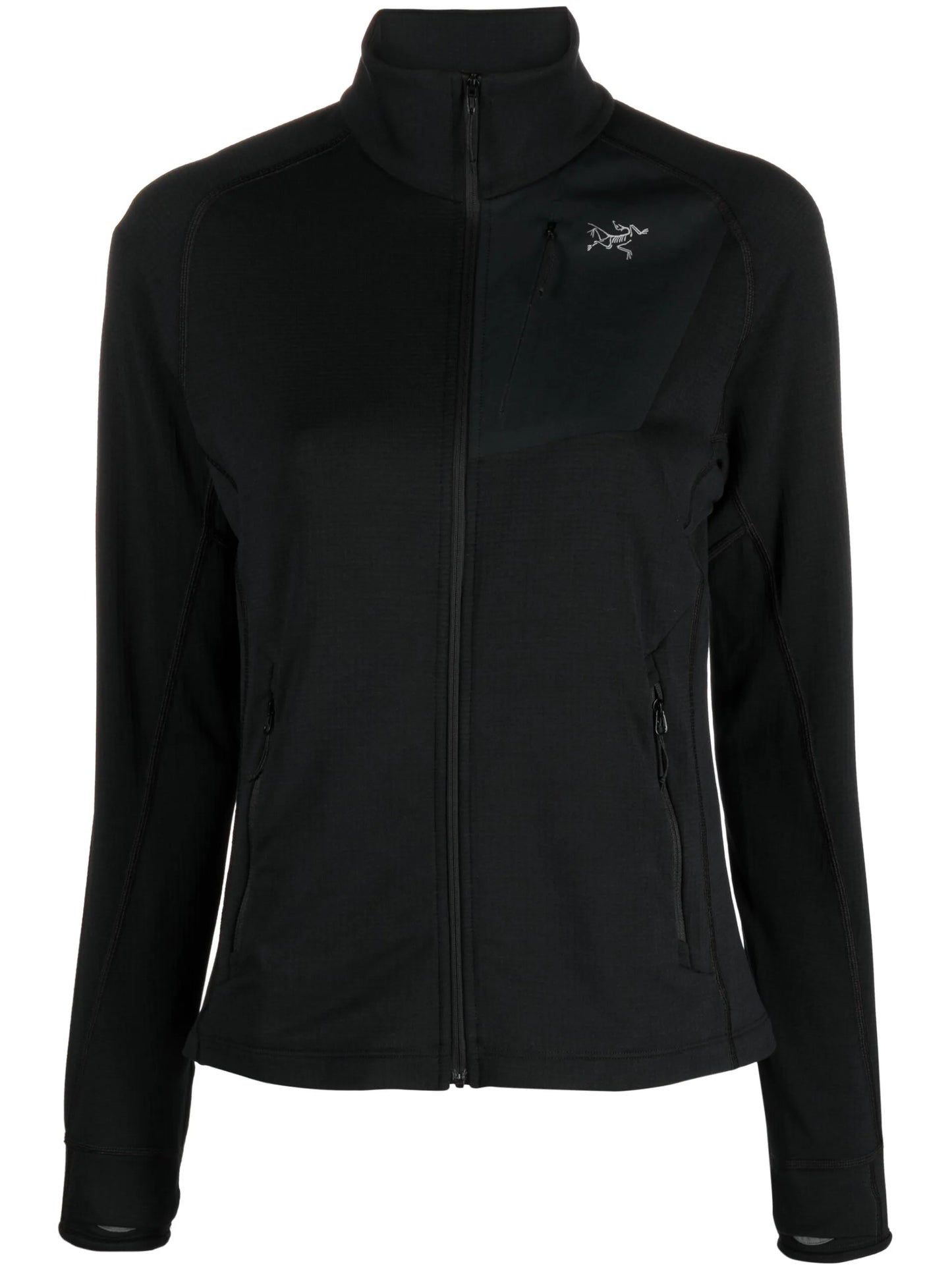 Delta high-neck jacket