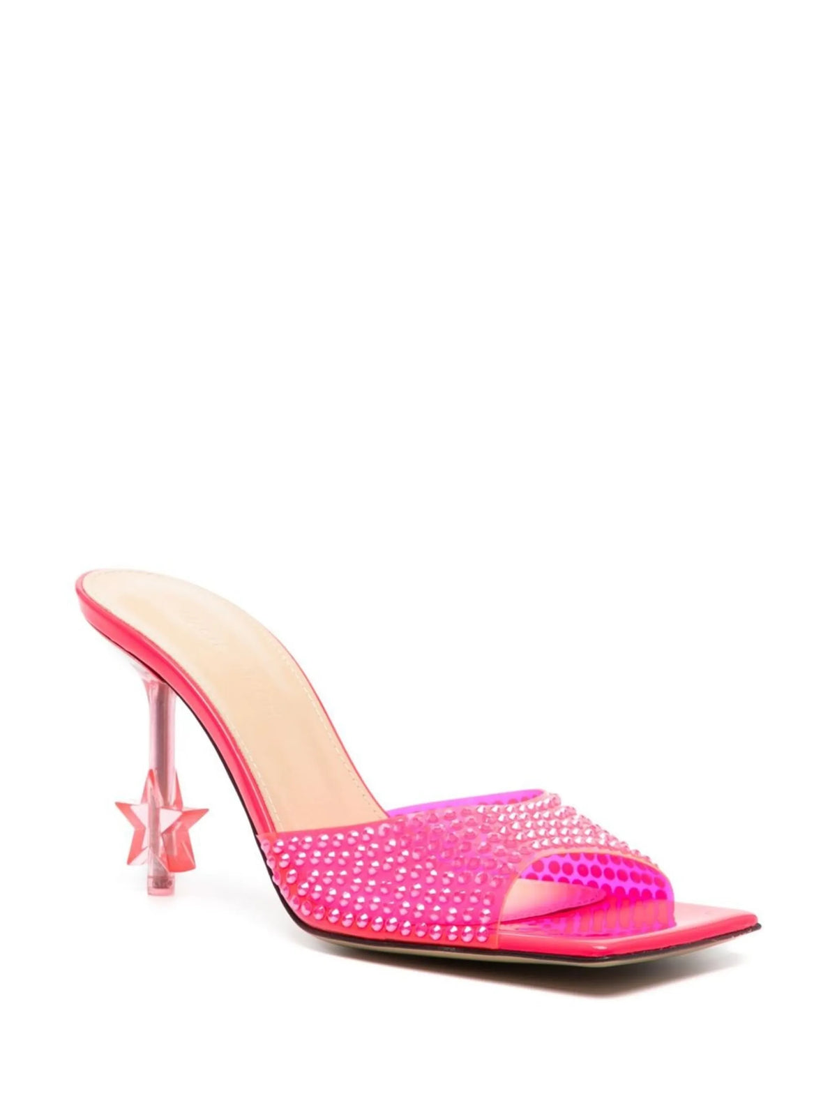crystal-embellished star sandals