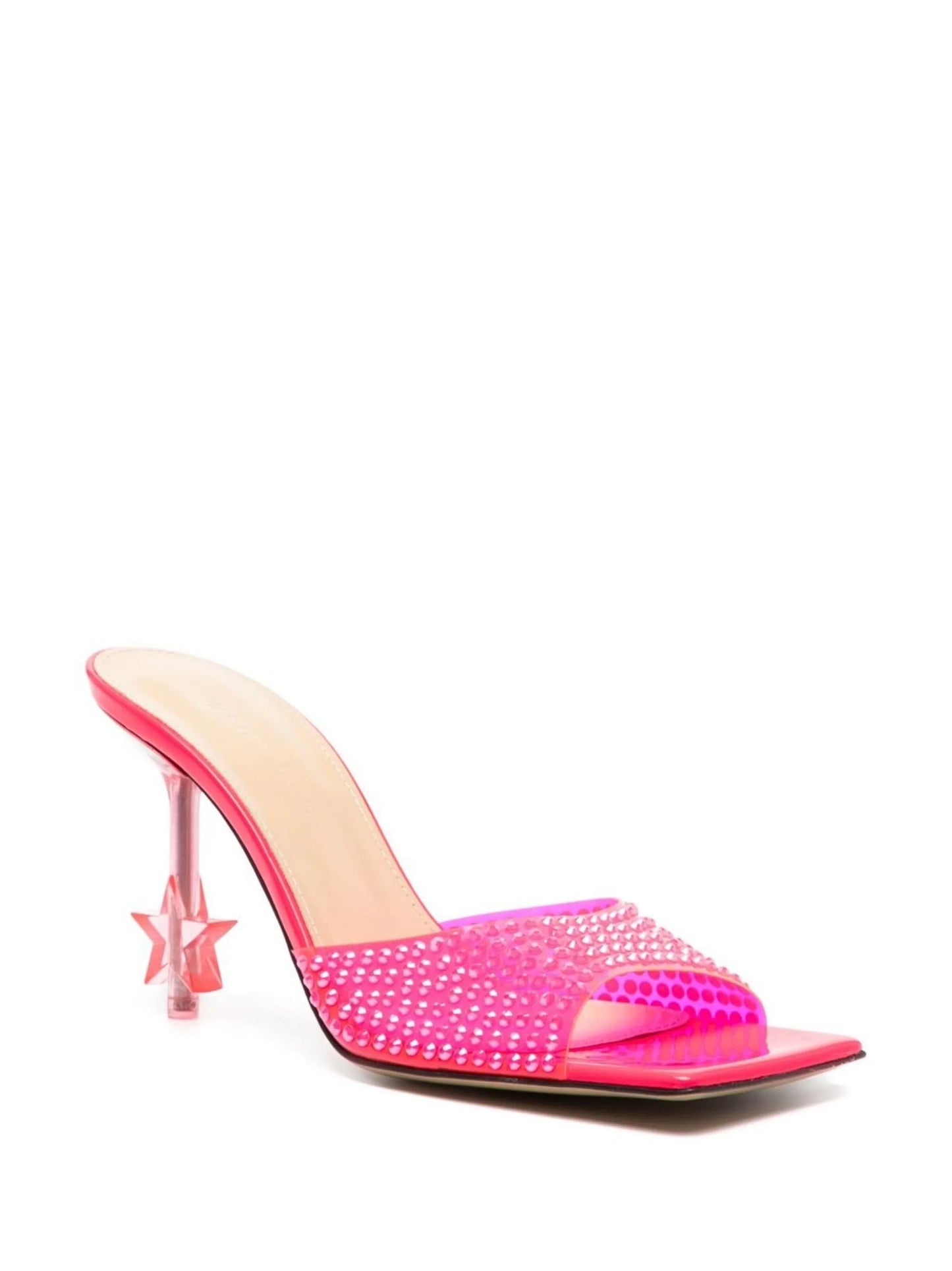 crystal-embellished star sandals