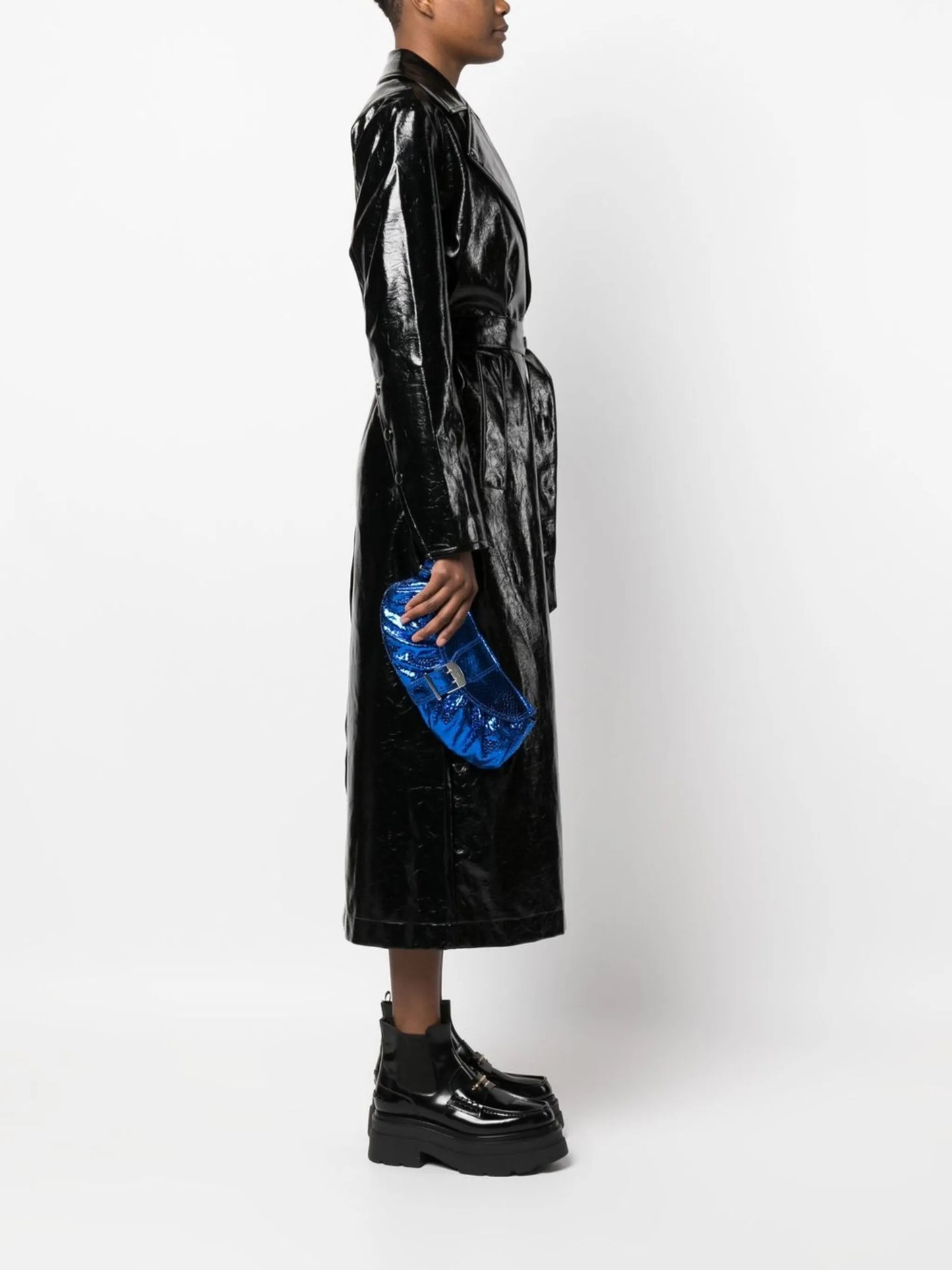 Glami metallic clutch bag
