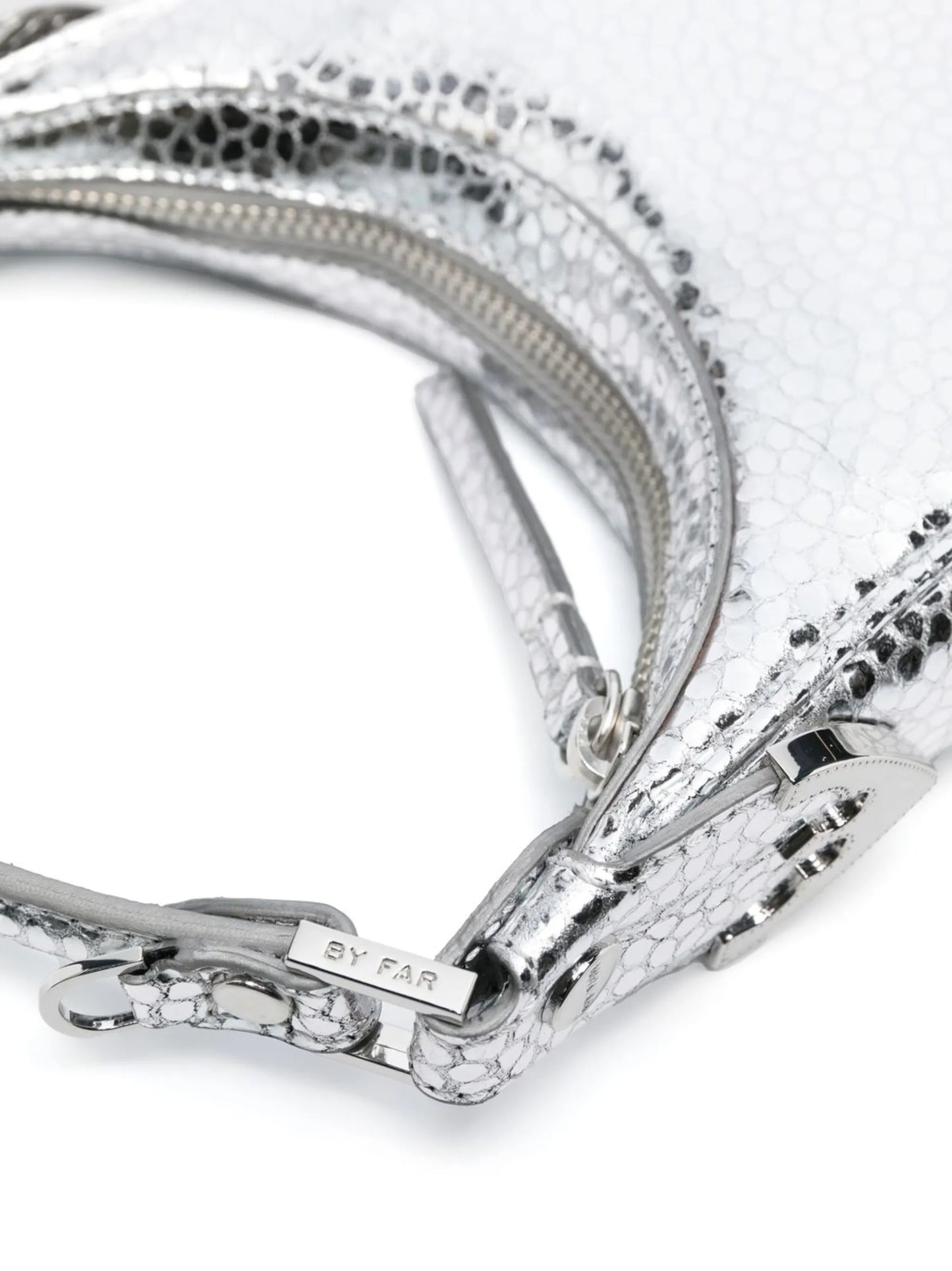 Cosmo metallic top-handle bag