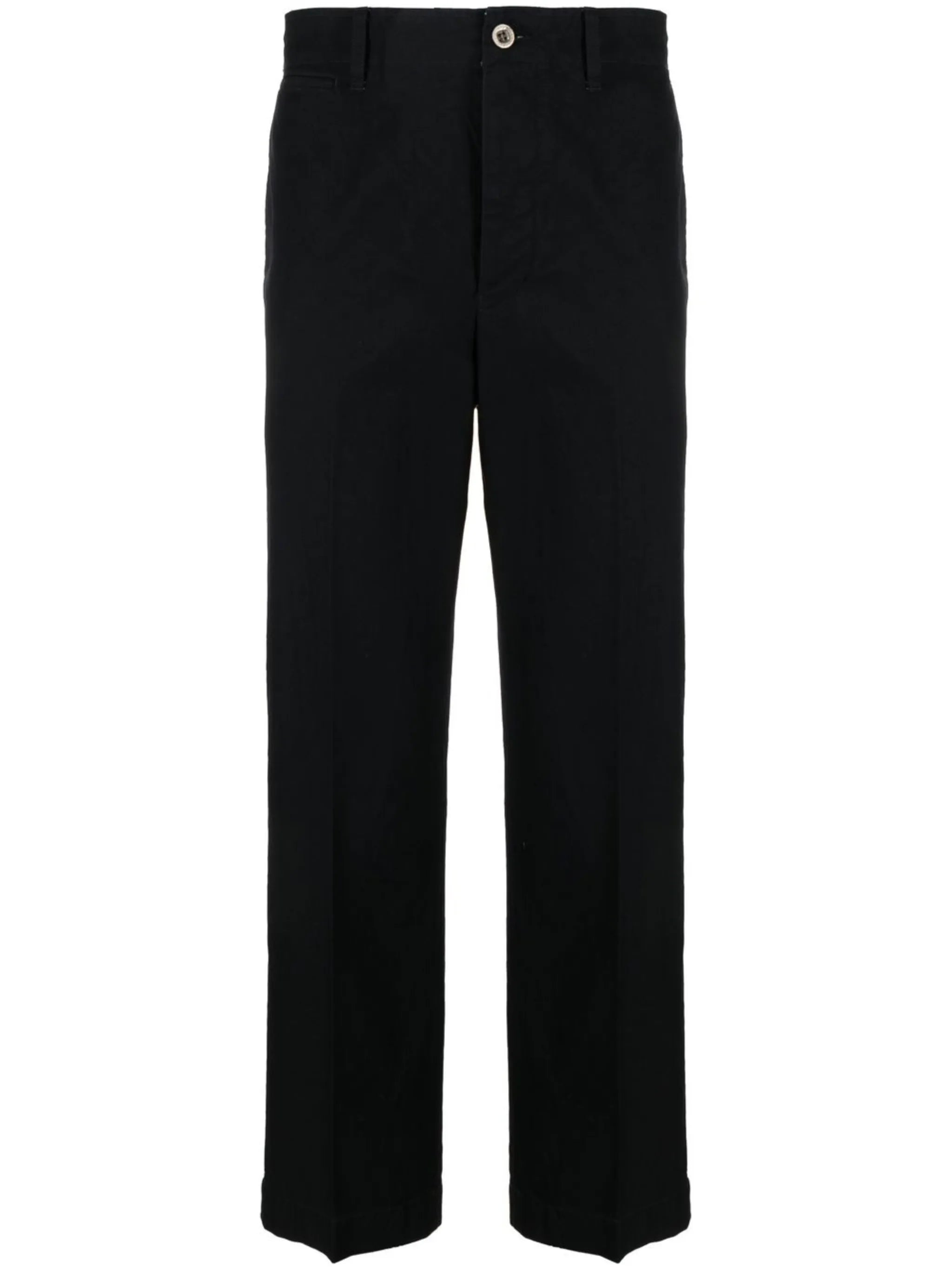 cropped cotton chinos