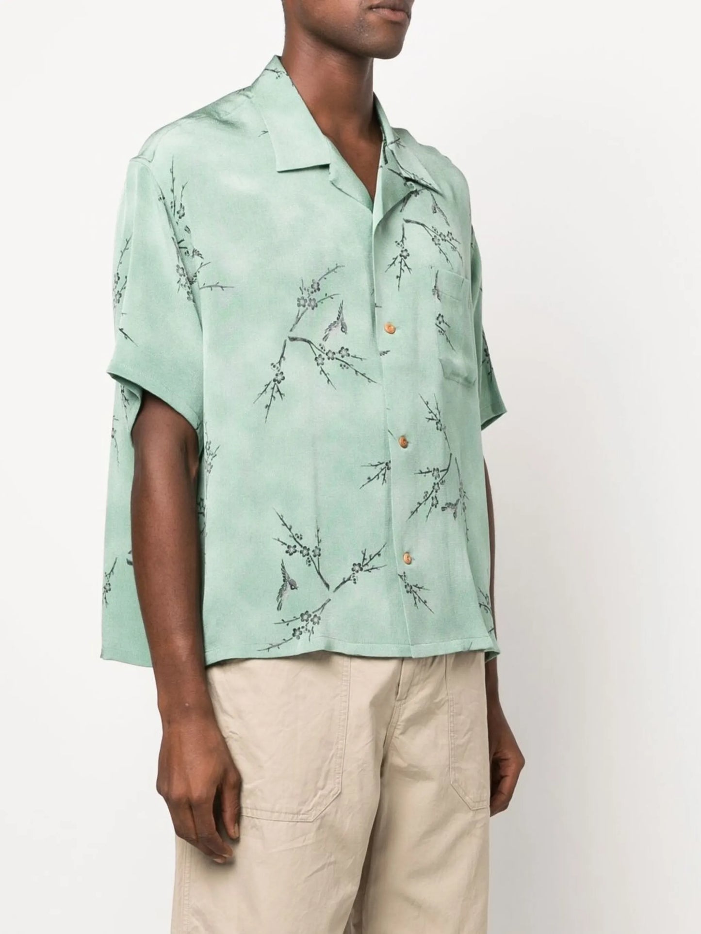 Harmon printed short-sleeve shirt