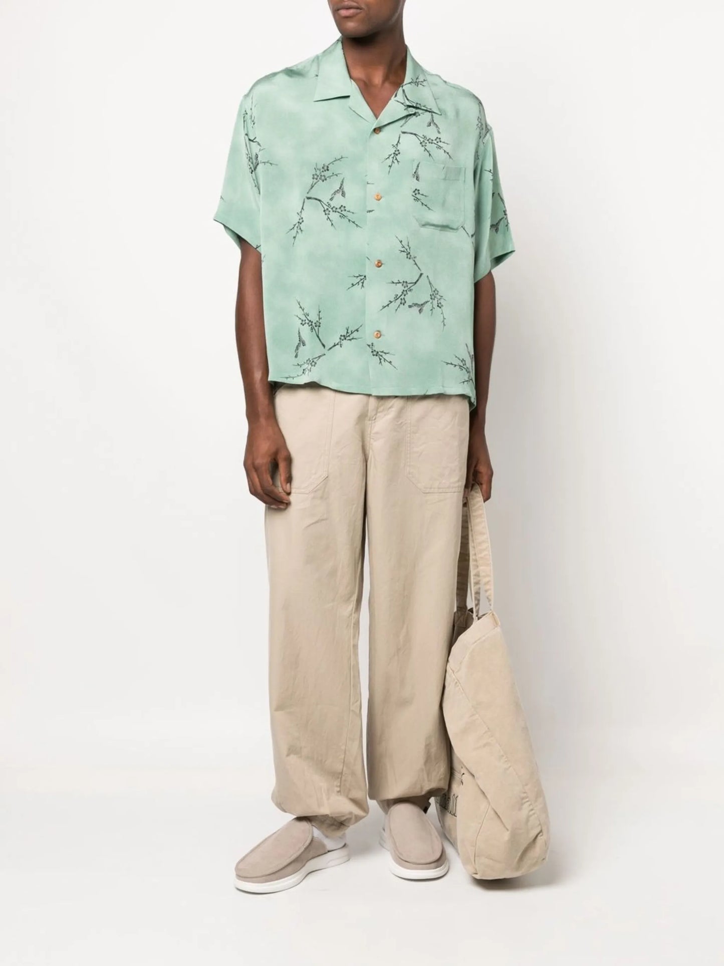 Harmon printed short-sleeve shirt