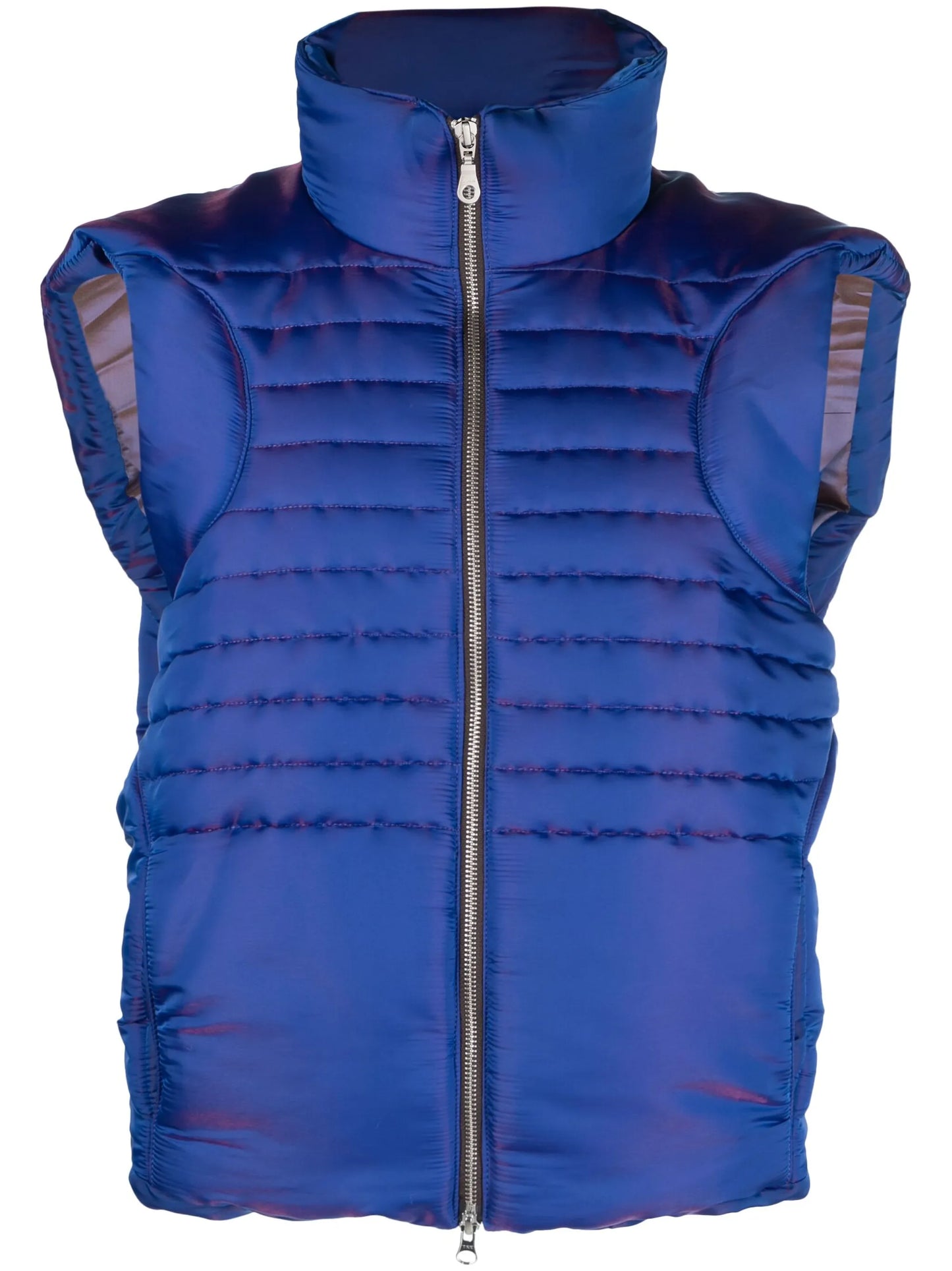 padded quilted gilet