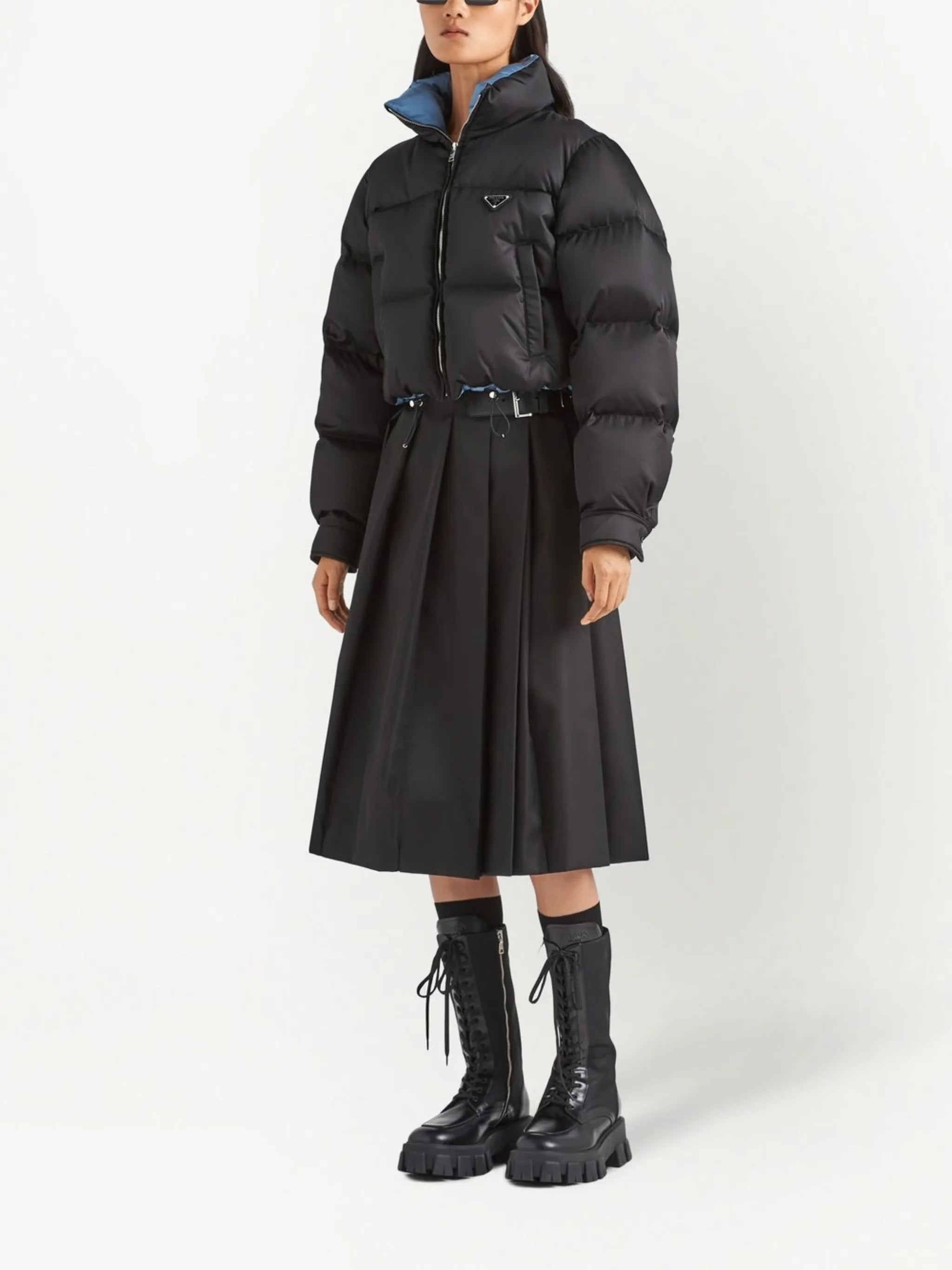 cropped down jacket