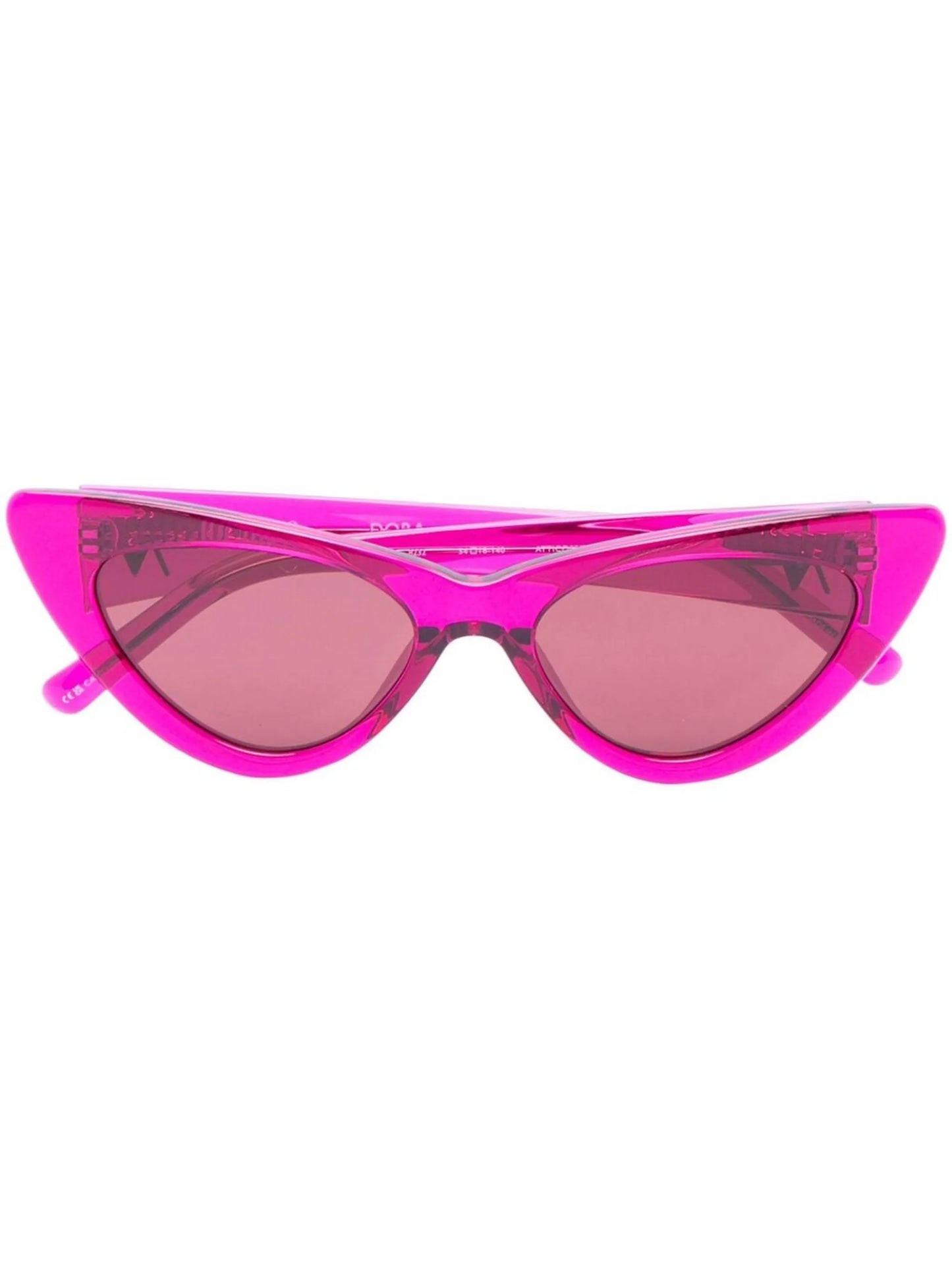 x The Attico cat eye-frame sunglasses