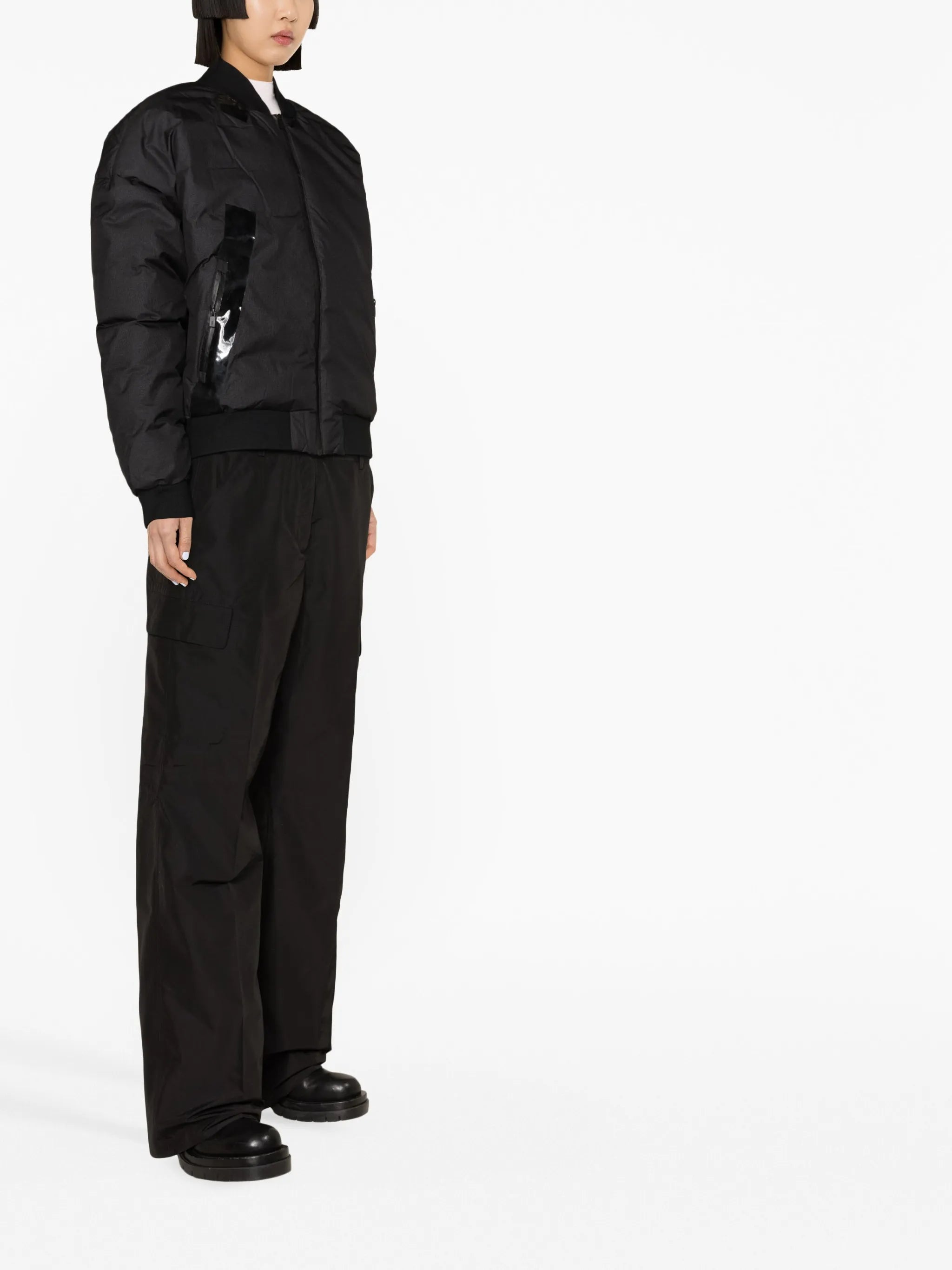 Down bomber jacket