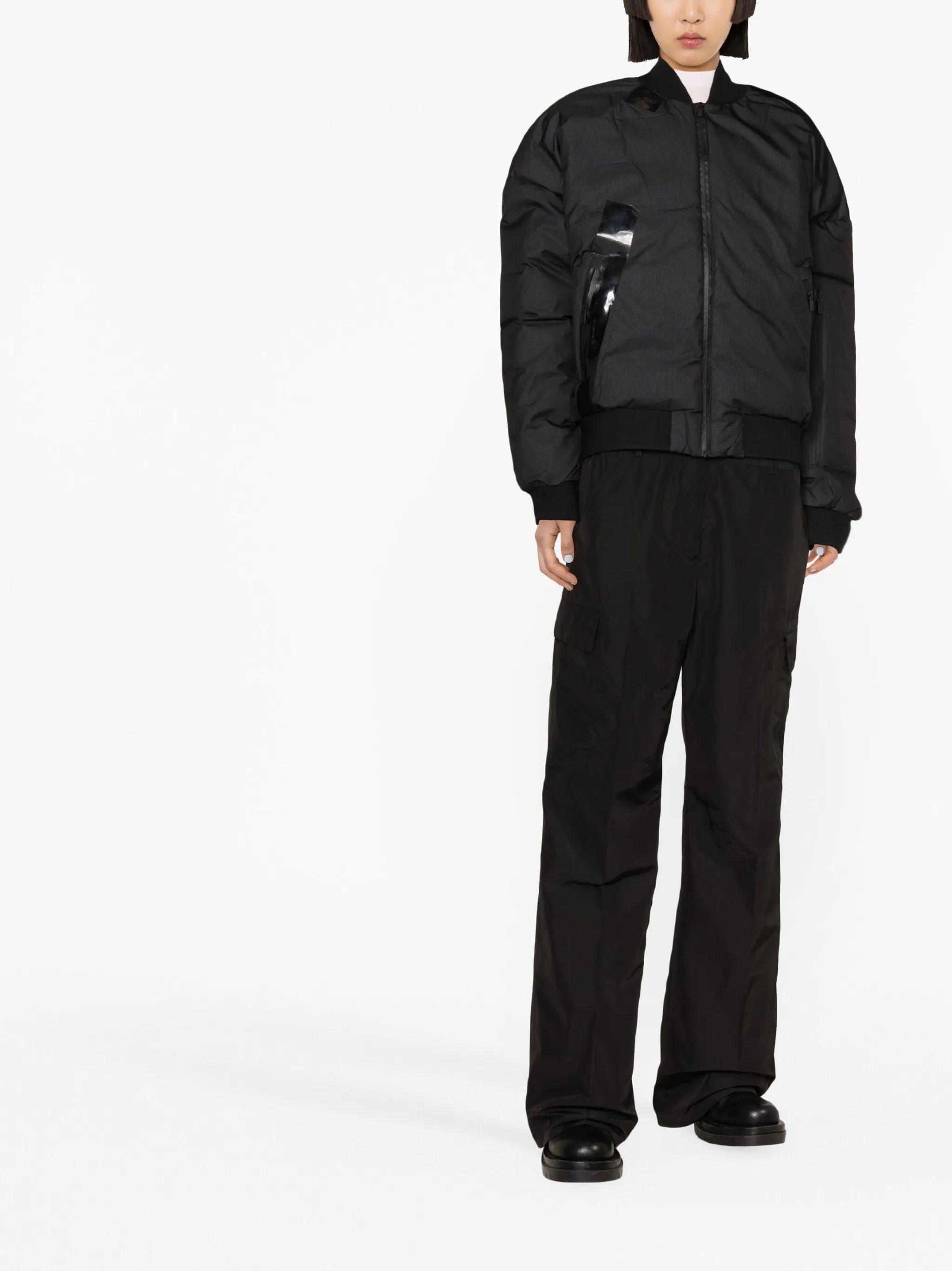 Down bomber jacket