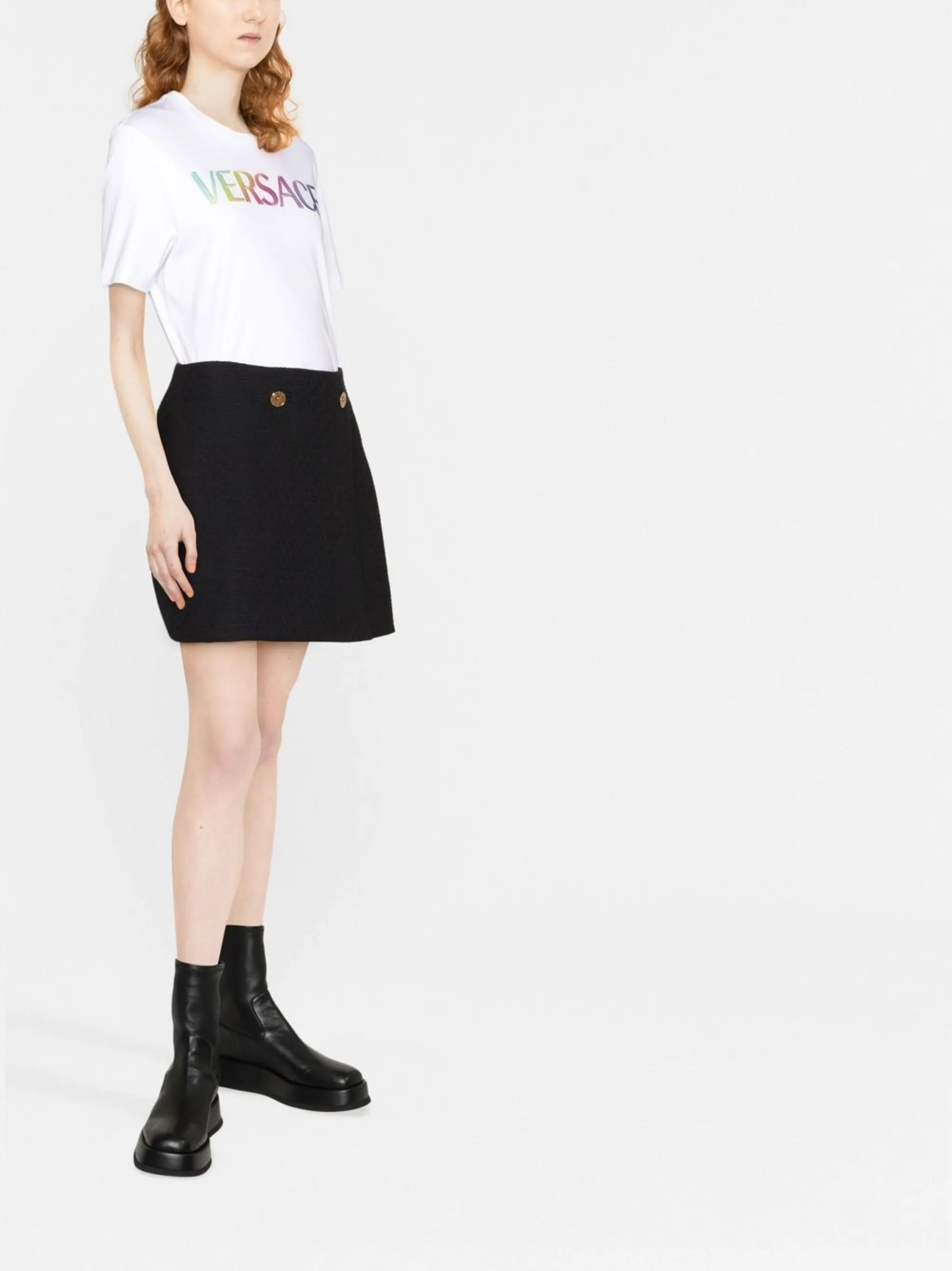 logo-lettering T-shirt