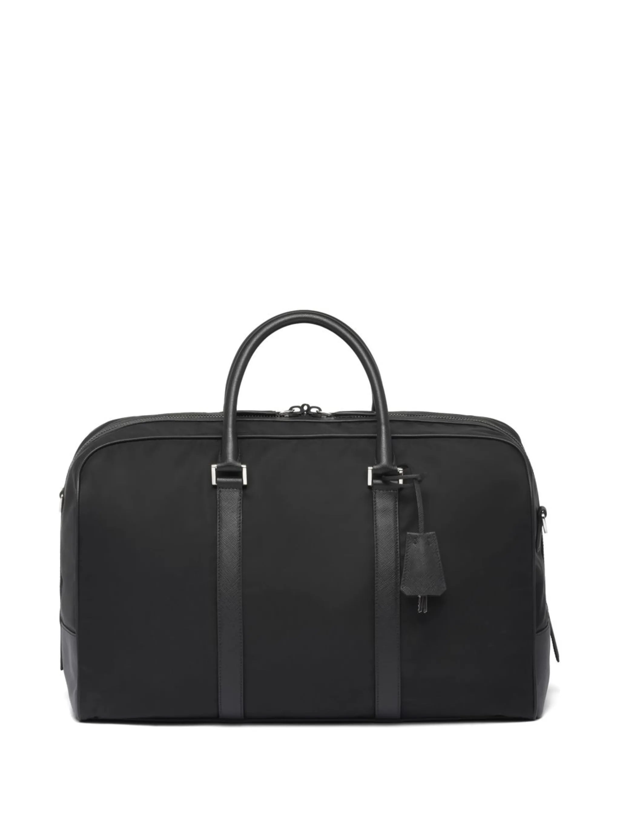 triangle logo-patch duffel bag