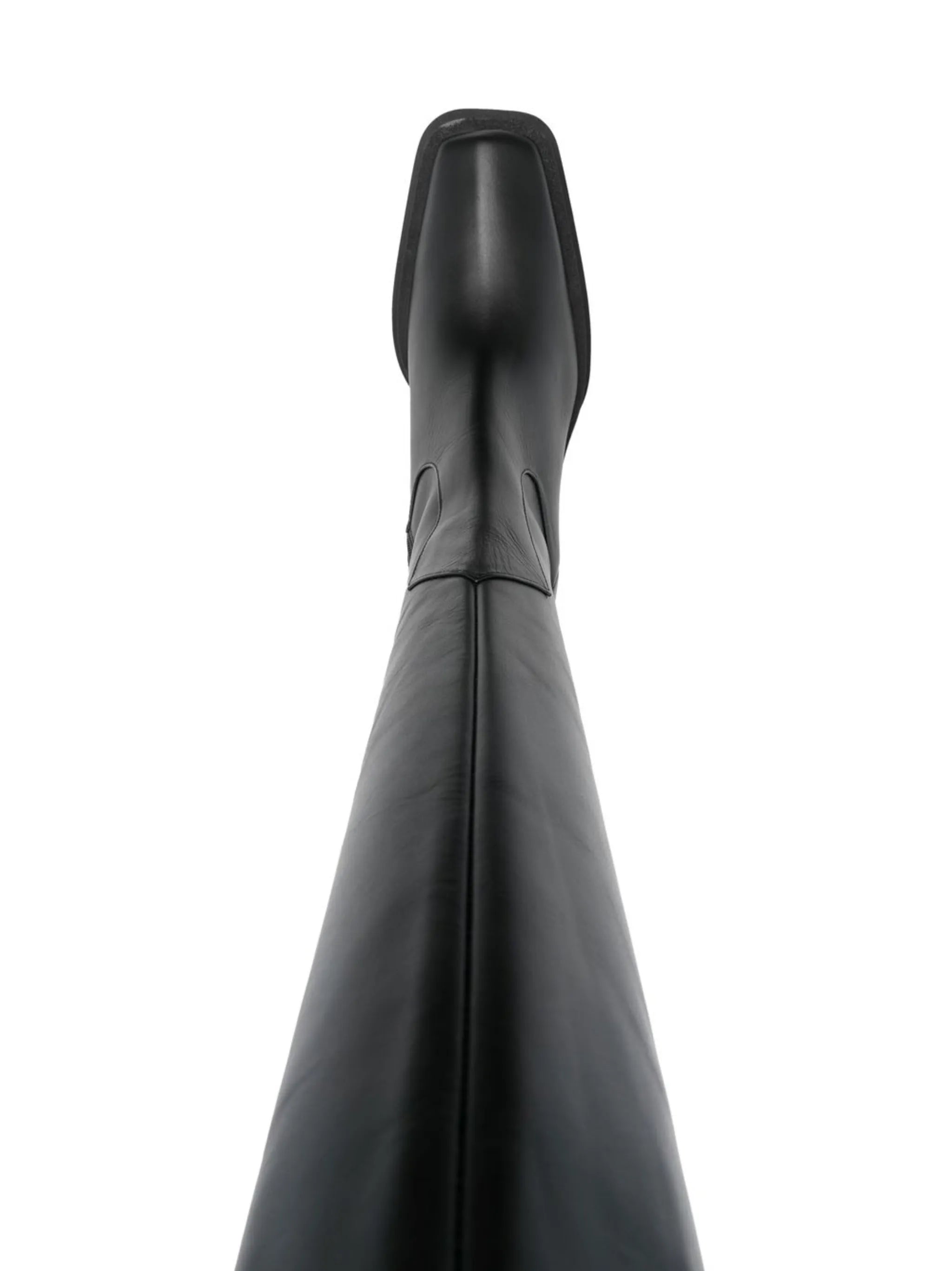 120mm knee-high leather boots