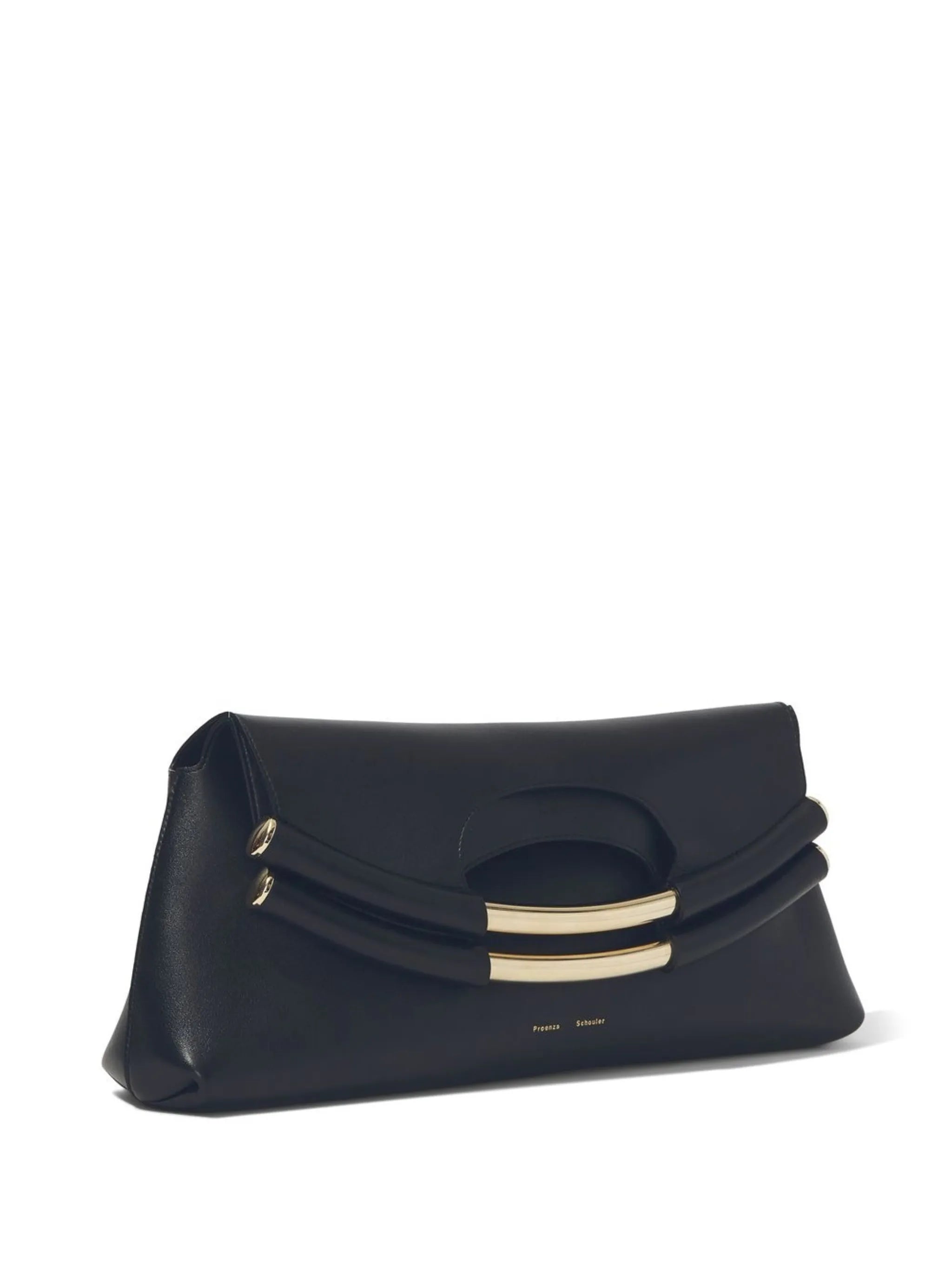 Bar leather tote bag