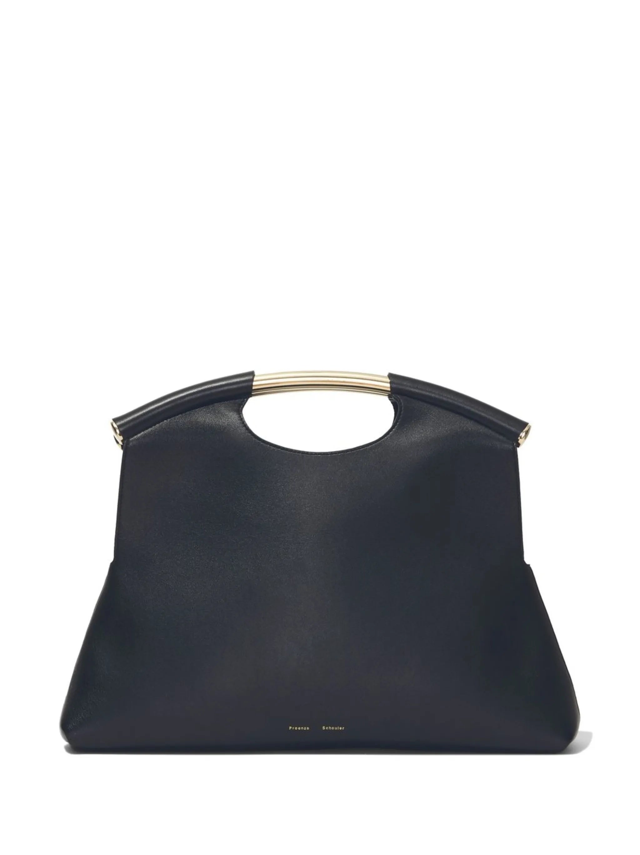 Bar leather tote bag