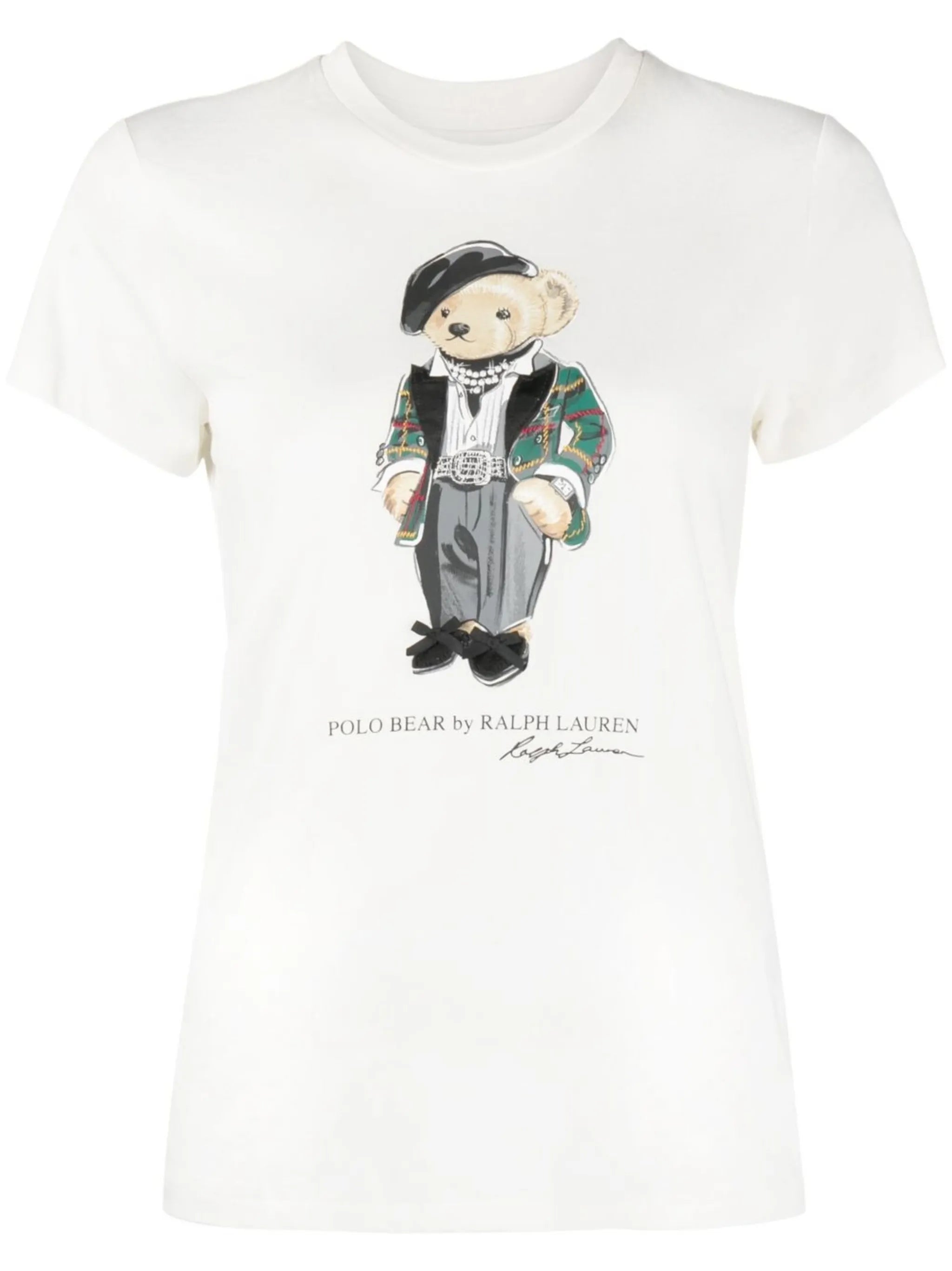 Polo Bear-print short-sleeve T-shirt