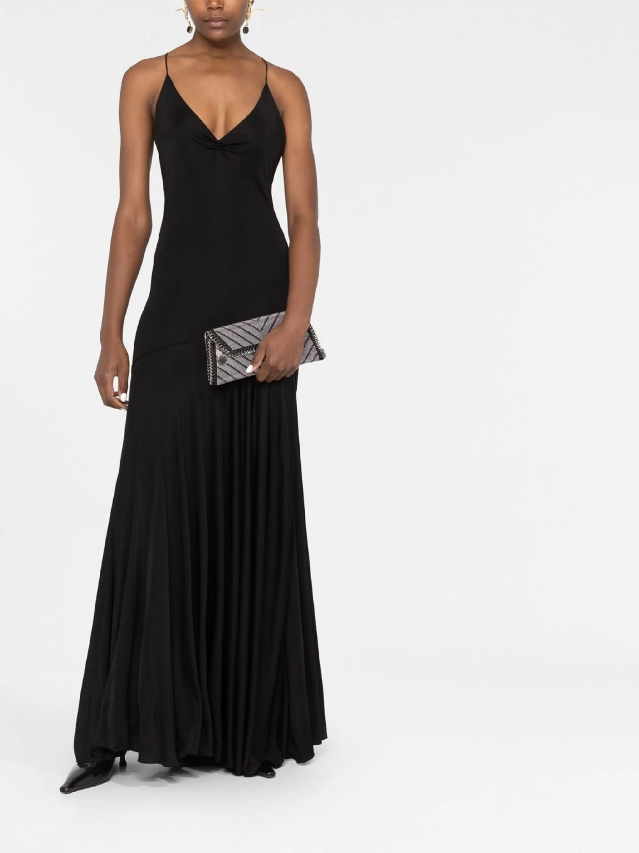 crystal-embellished clutch bag
