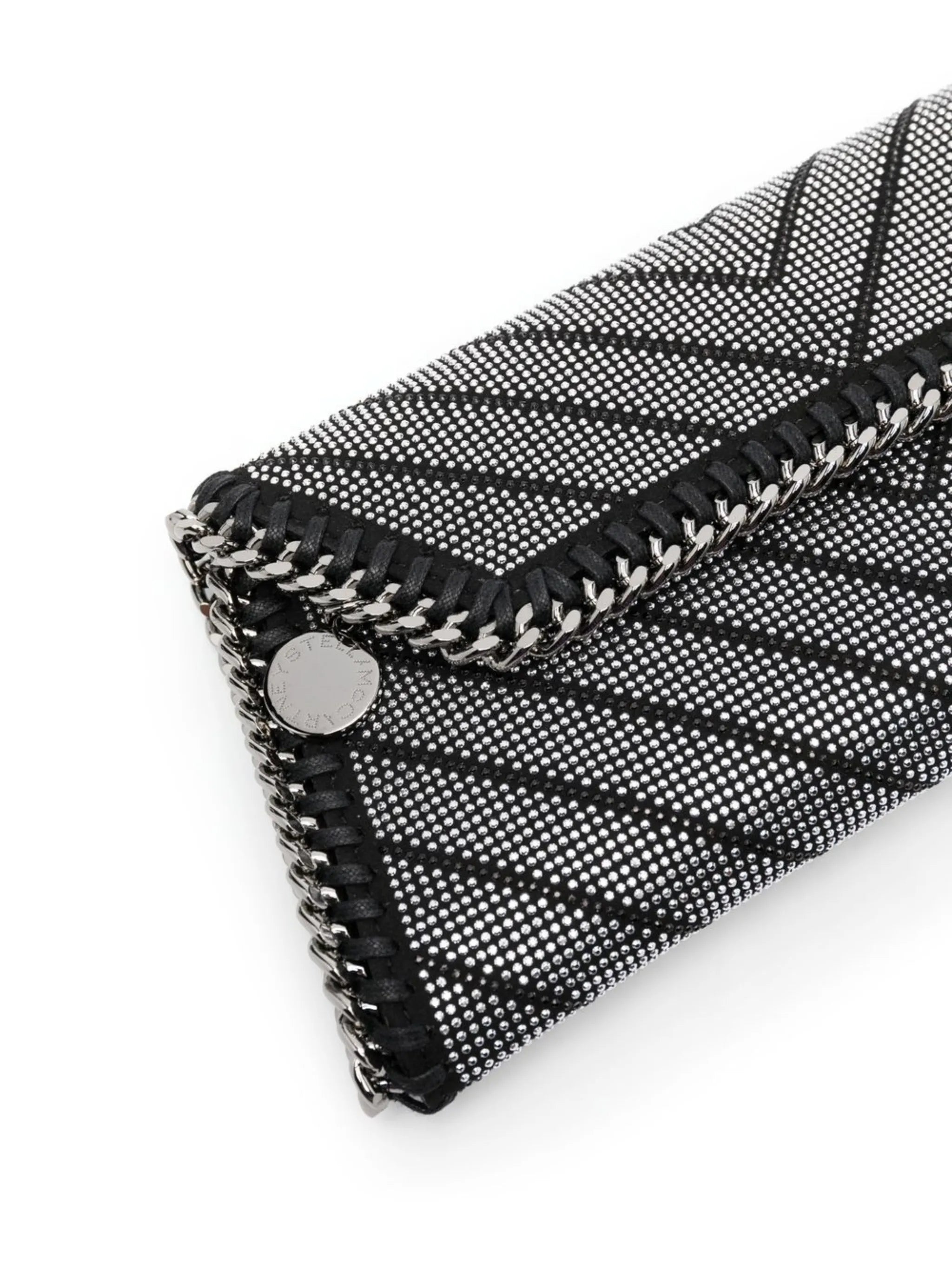 crystal-embellished clutch bag