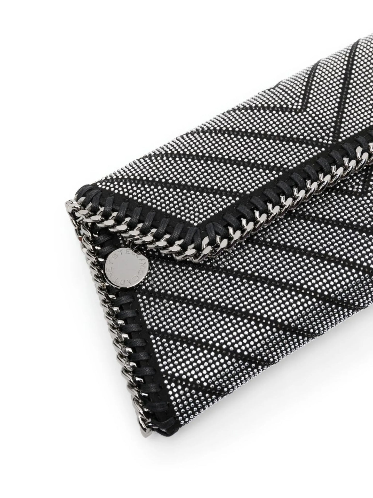 crystal-embellished clutch bag