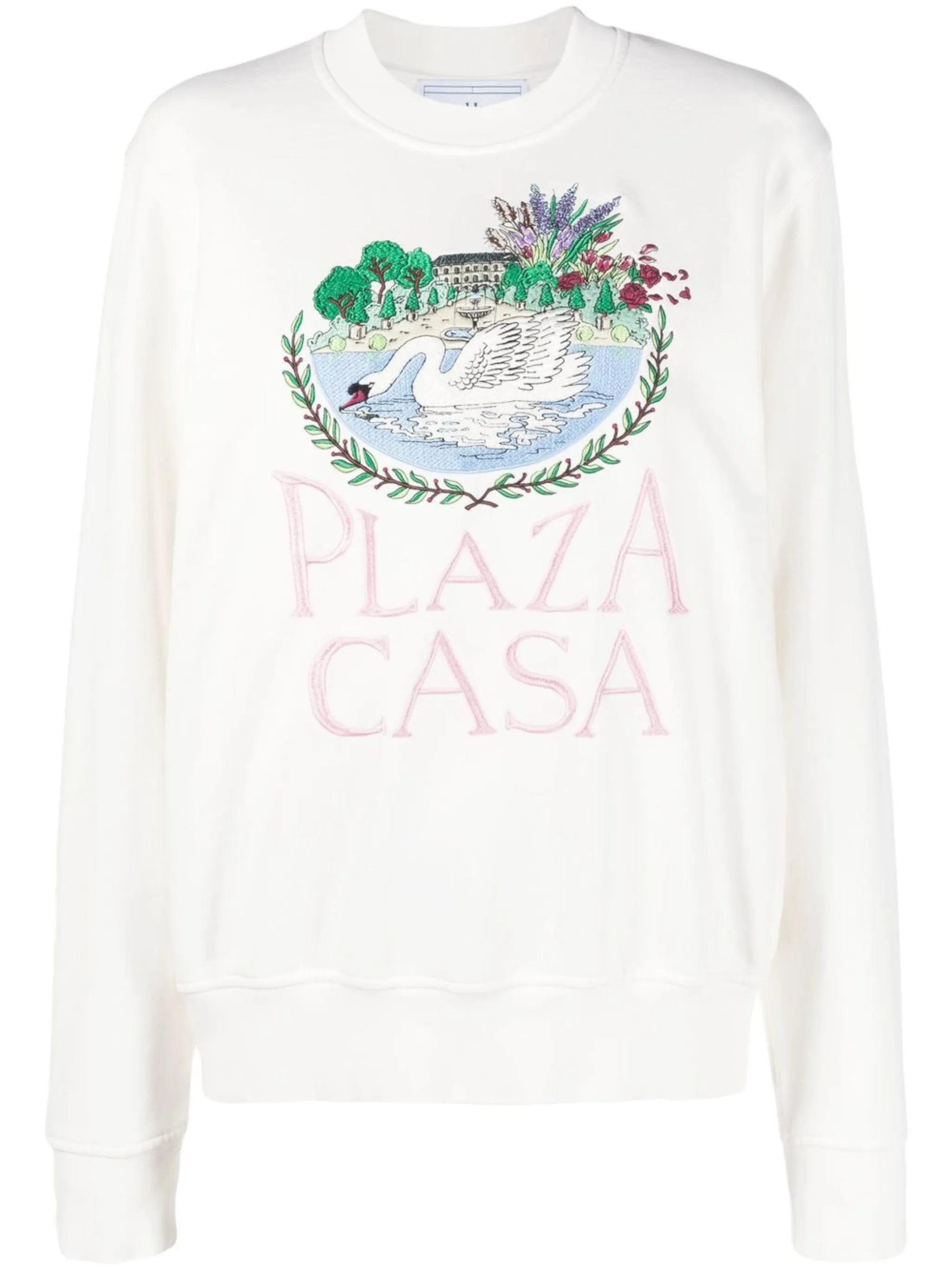 Plaza Casa embroidered sweatshirt