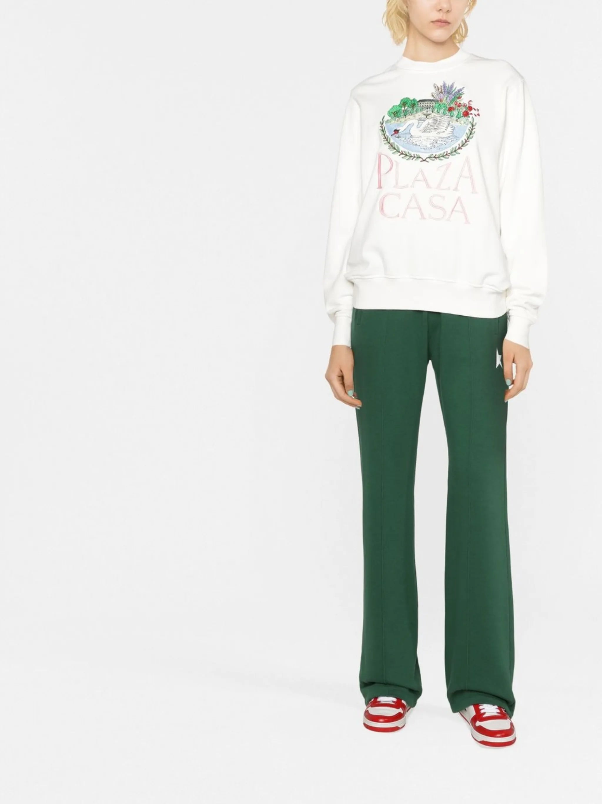 Plaza Casa embroidered sweatshirt