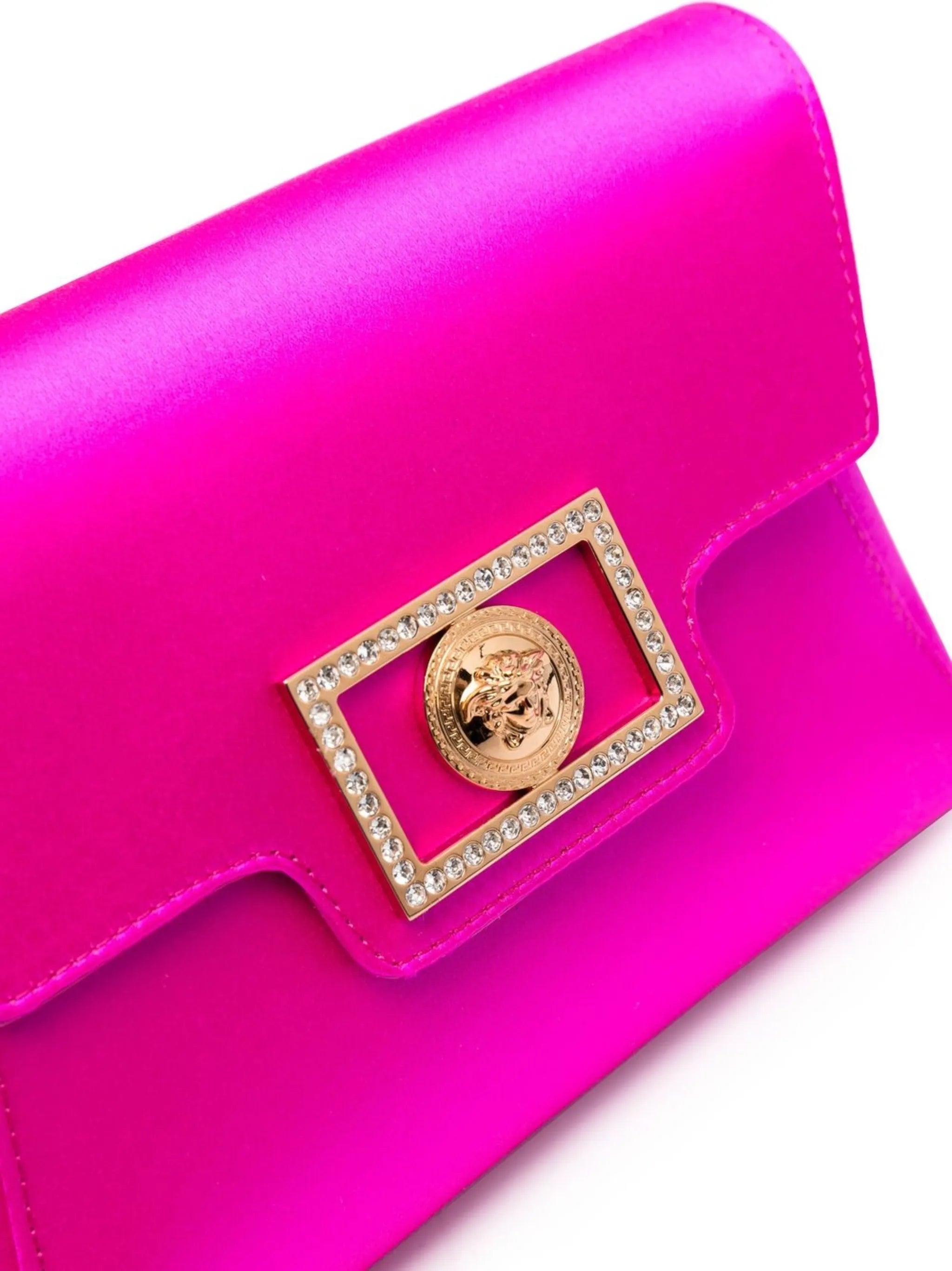 logo-plaque crossbody bag