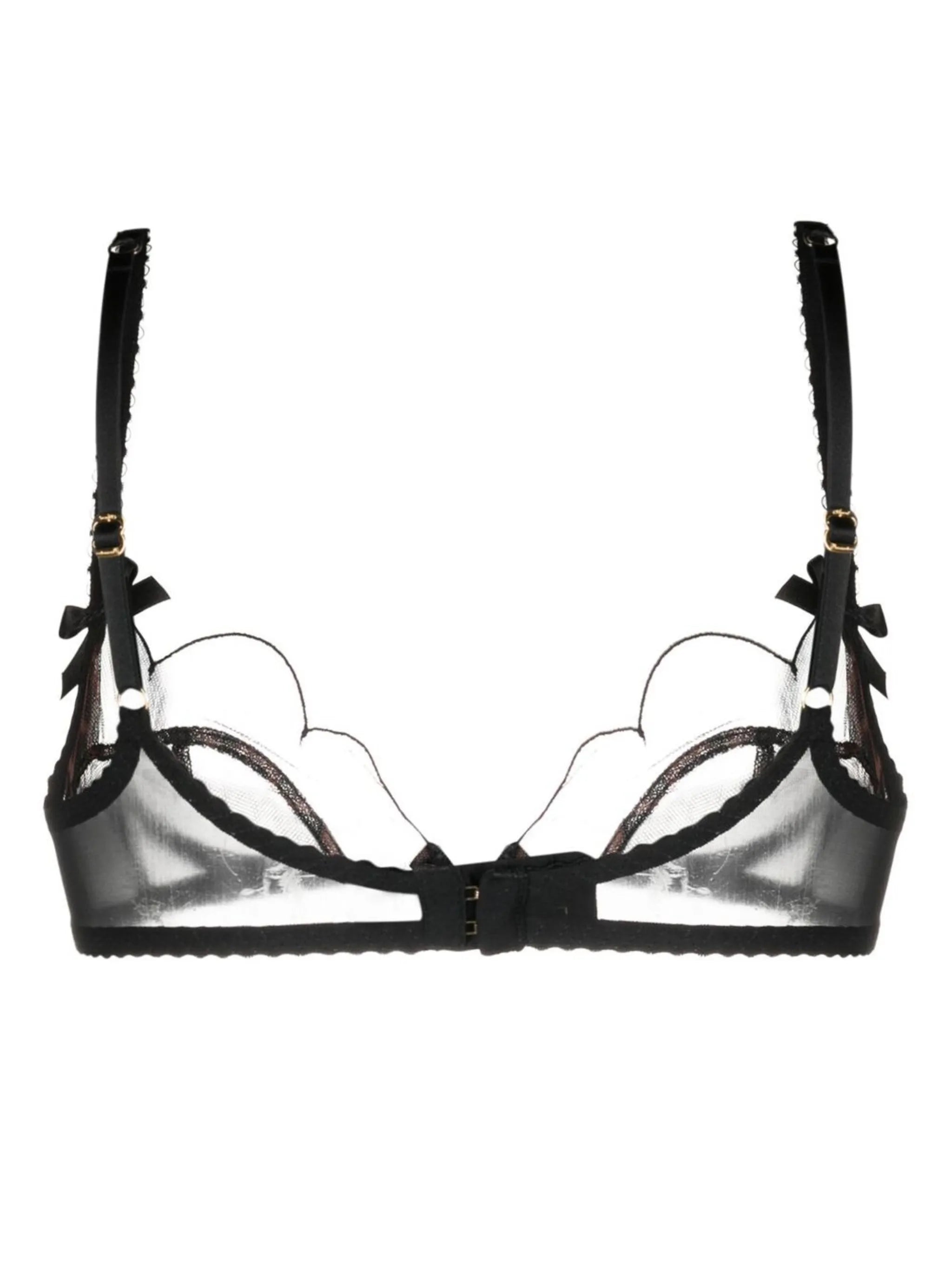 Lorna underwired leopard-print bra
