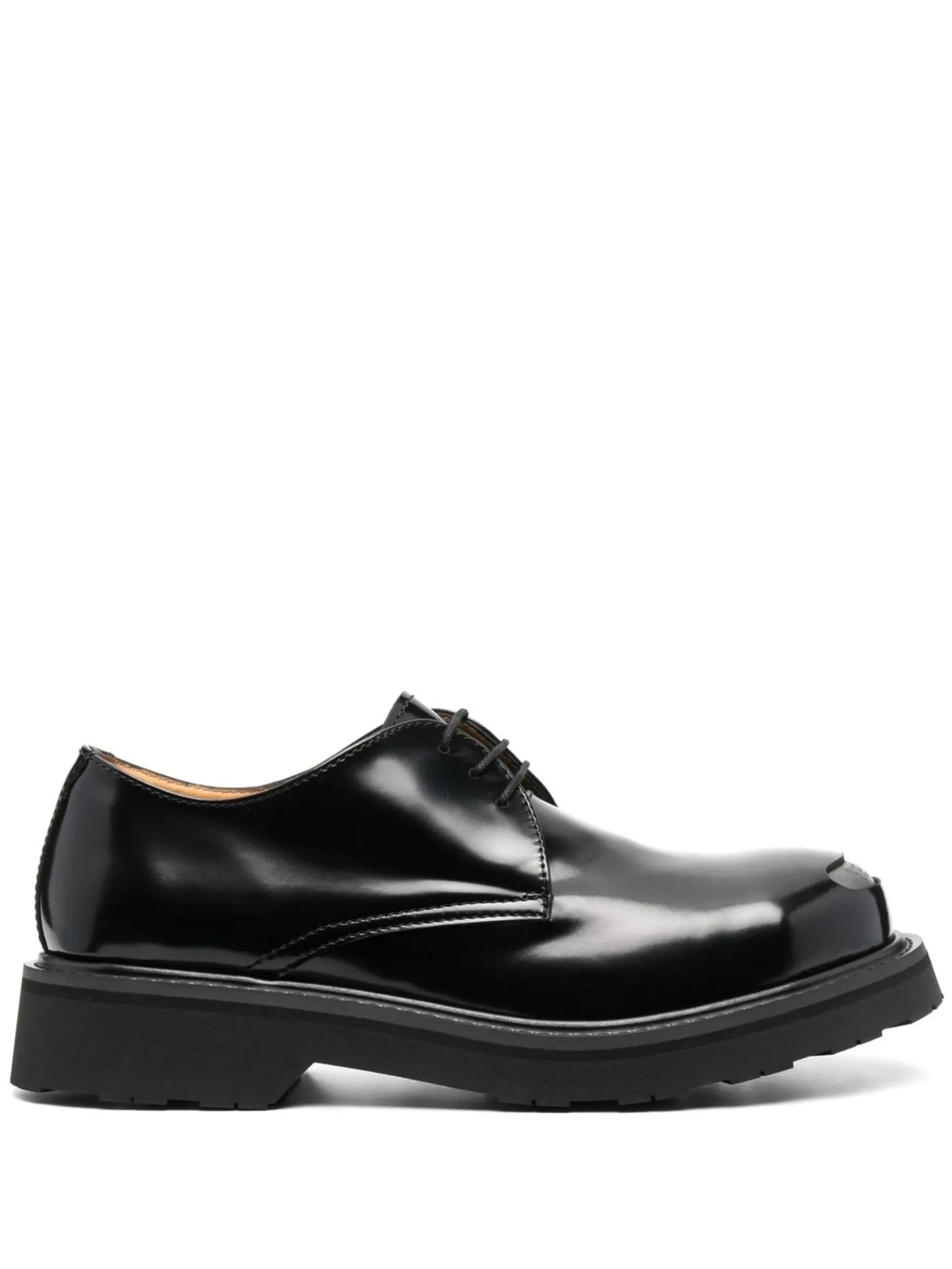 Kenzosmile leather derby shoes