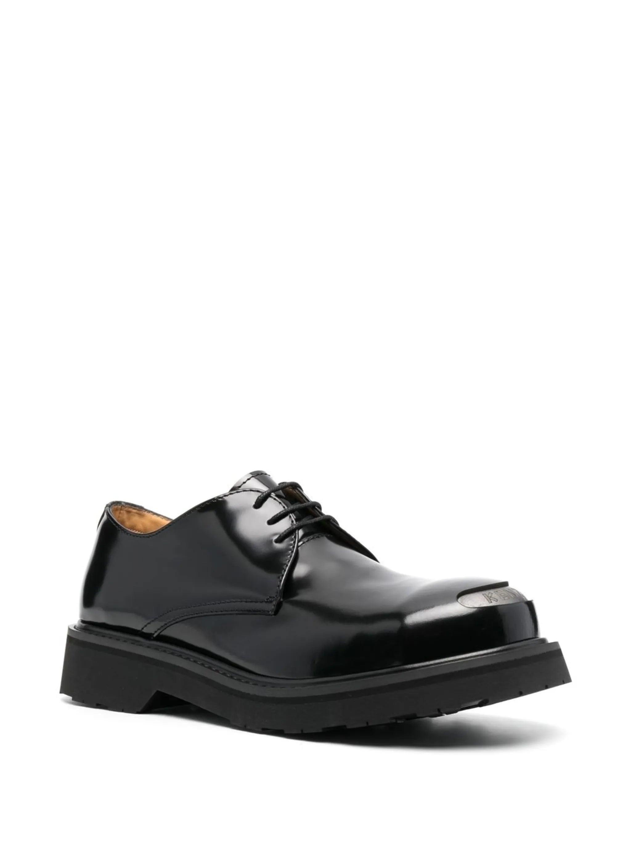 Kenzosmile leather derby shoes