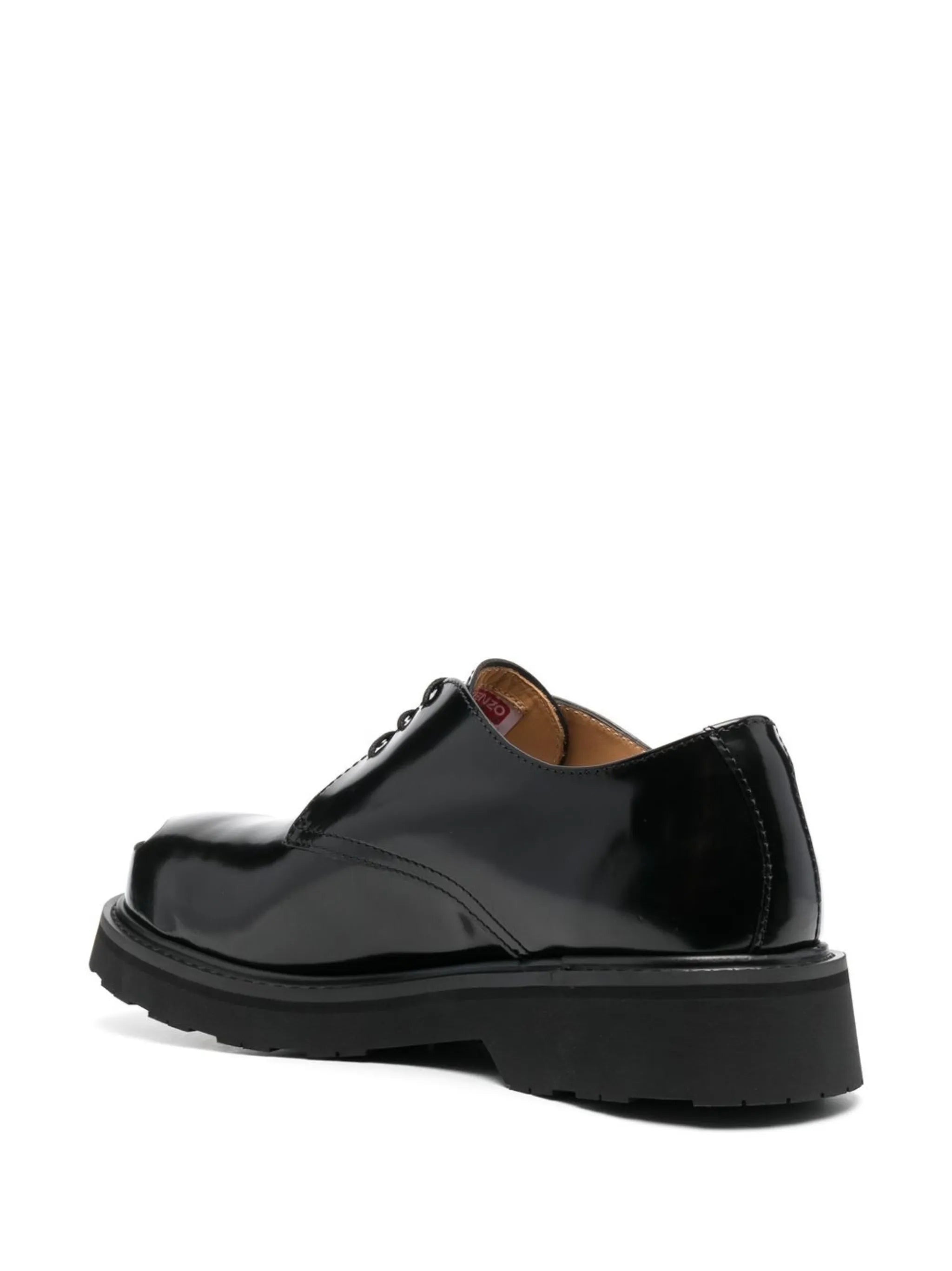 Kenzosmile leather derby shoes