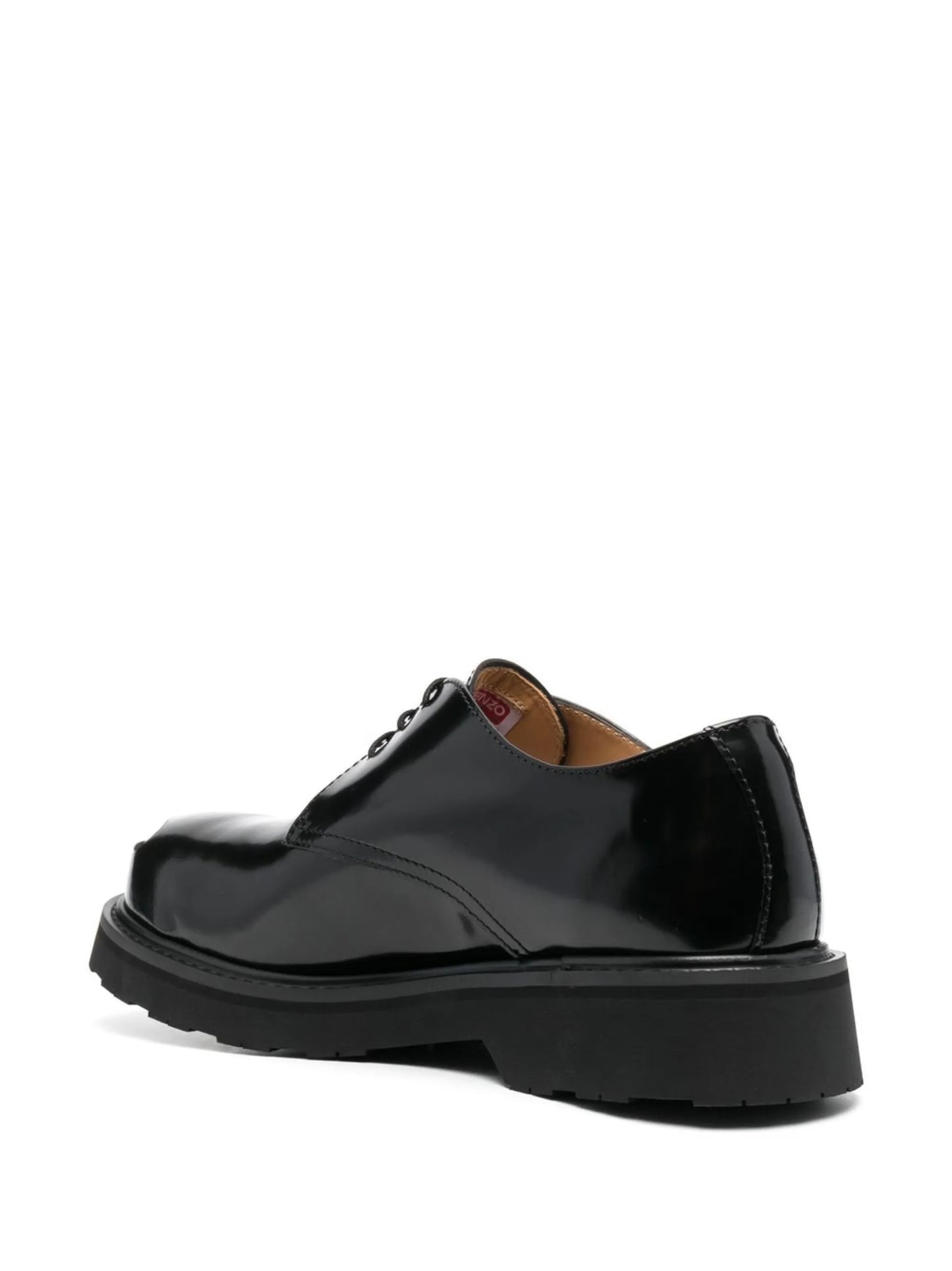 Kenzosmile leather derby shoes
