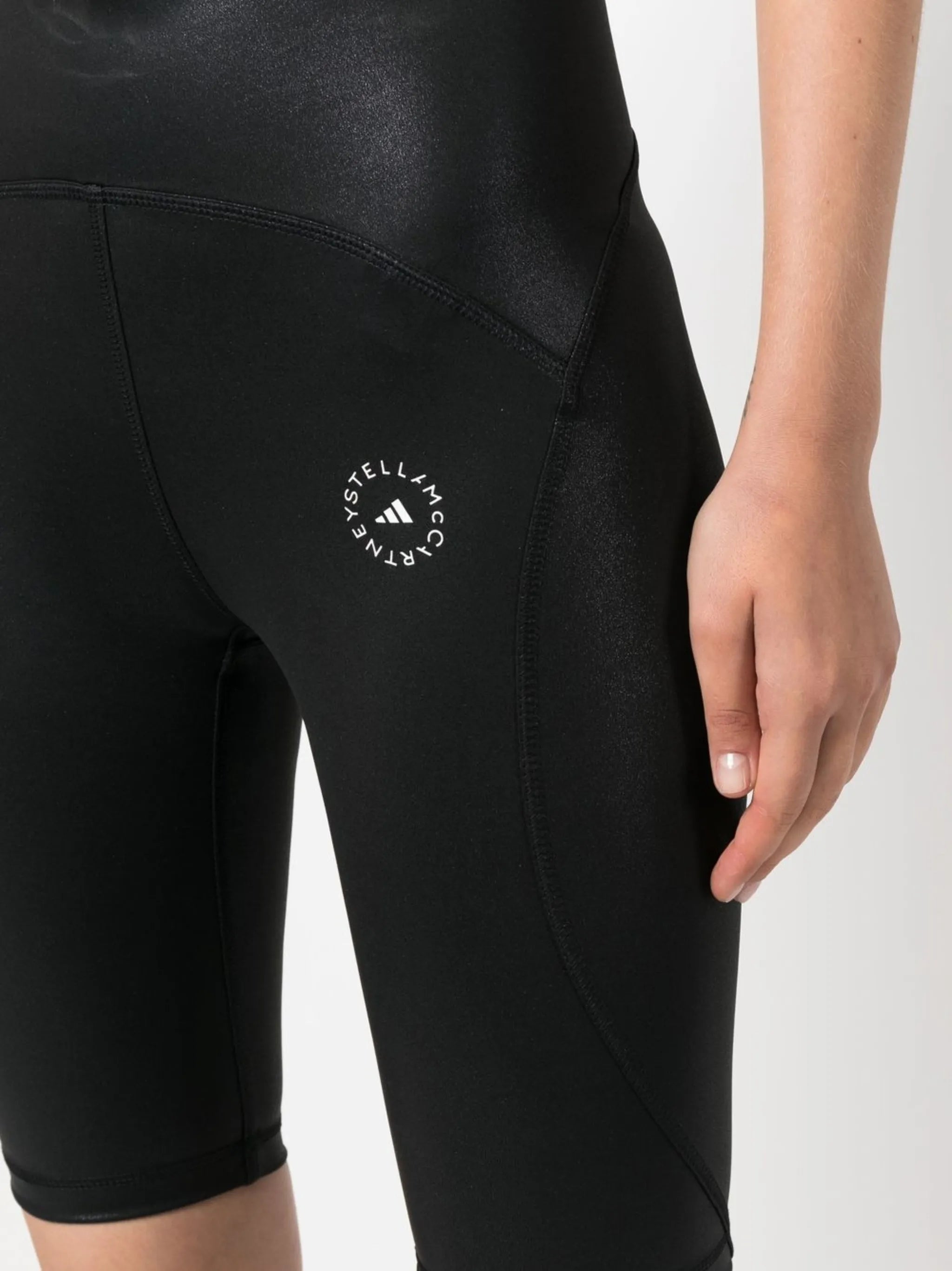 logo-print cycling shorts