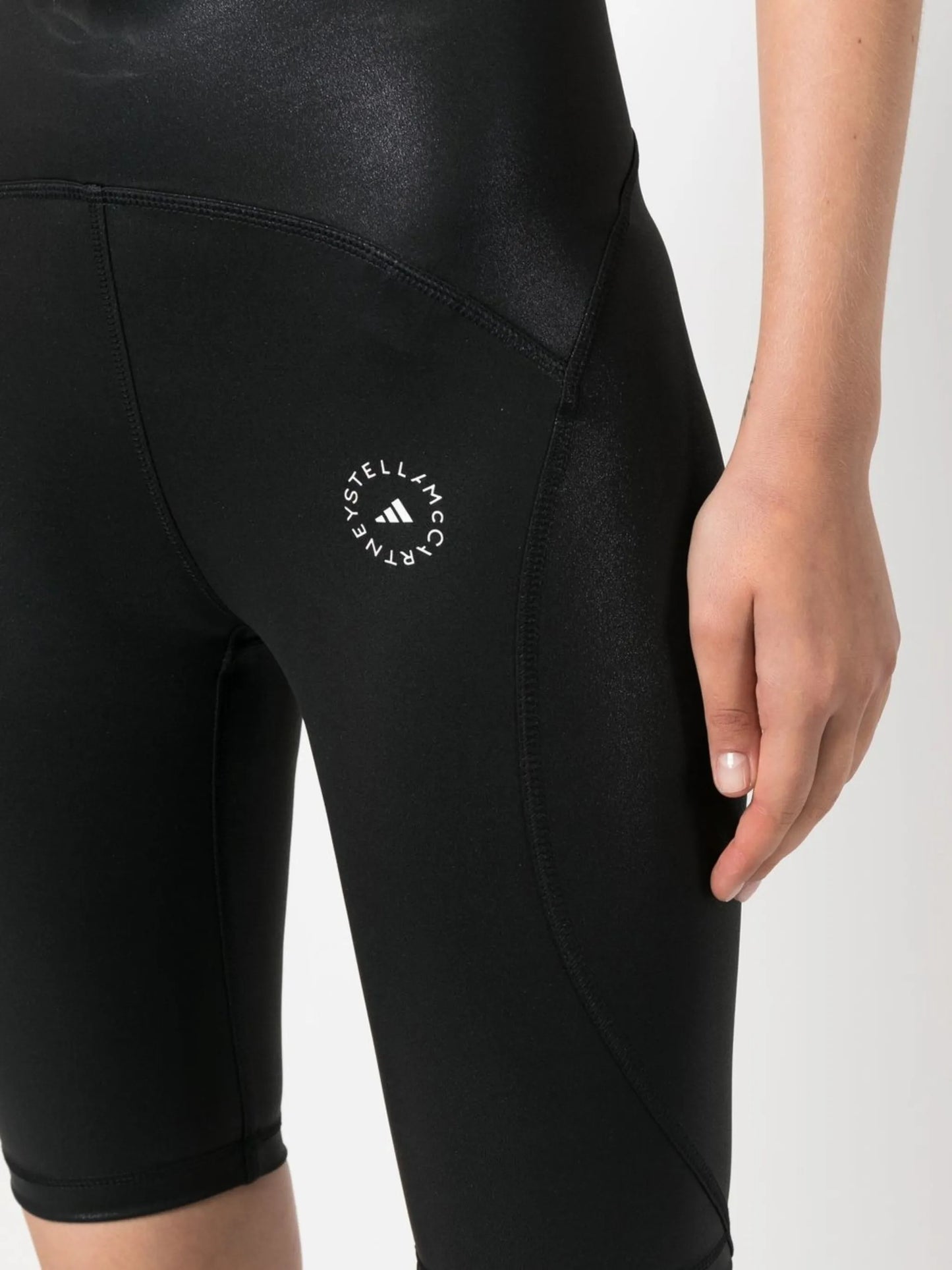 logo-print cycling shorts