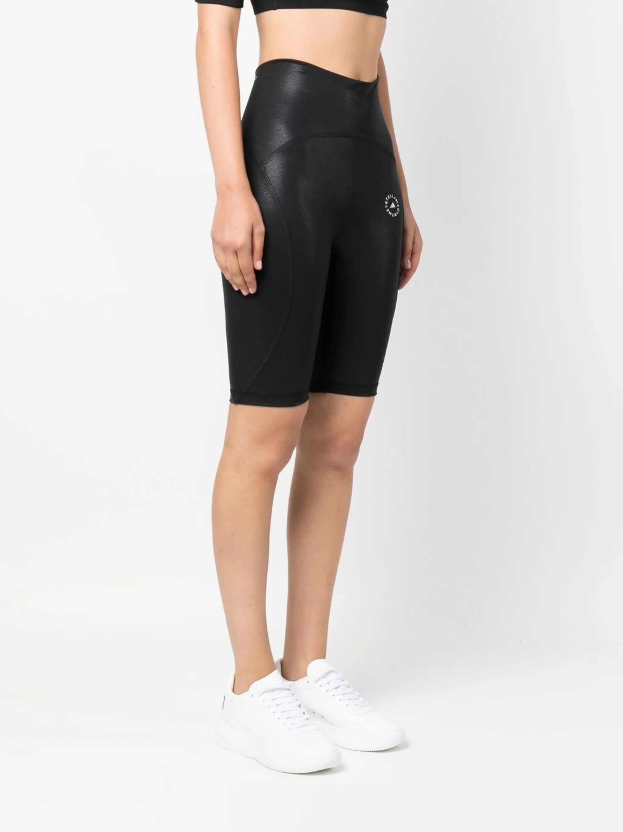 logo-print cycling shorts