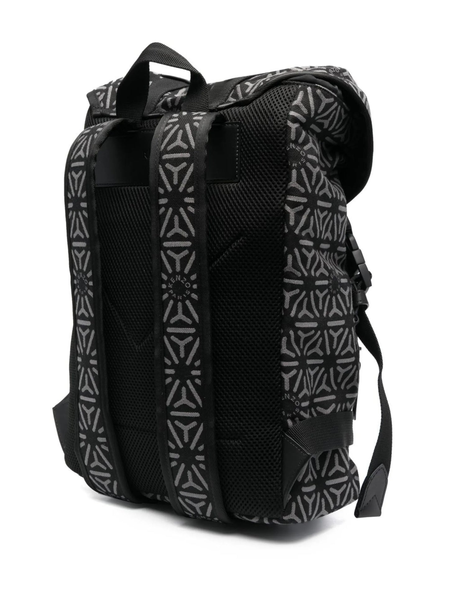Temari graphic-print backpack