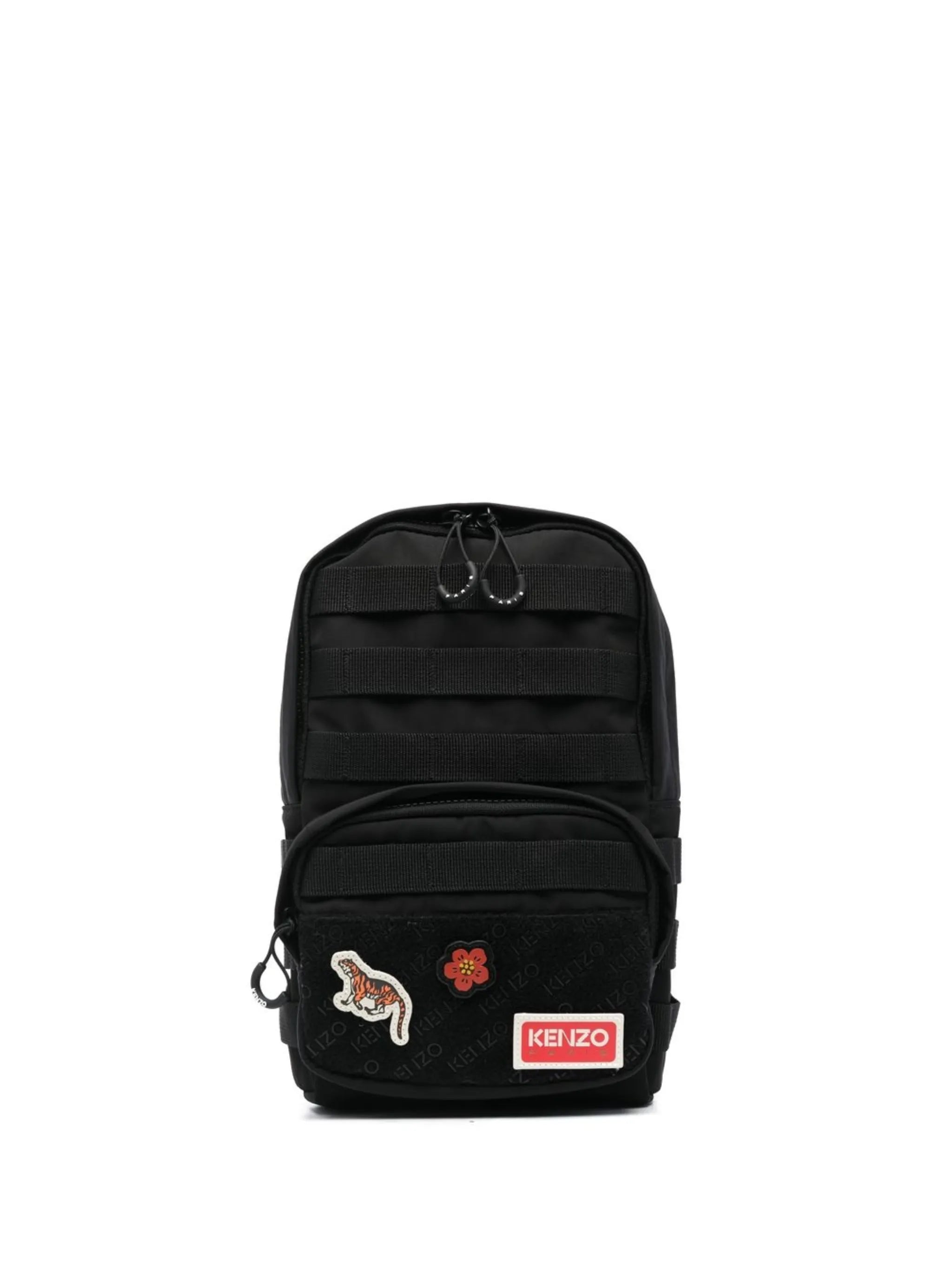 appliqué logo backpack