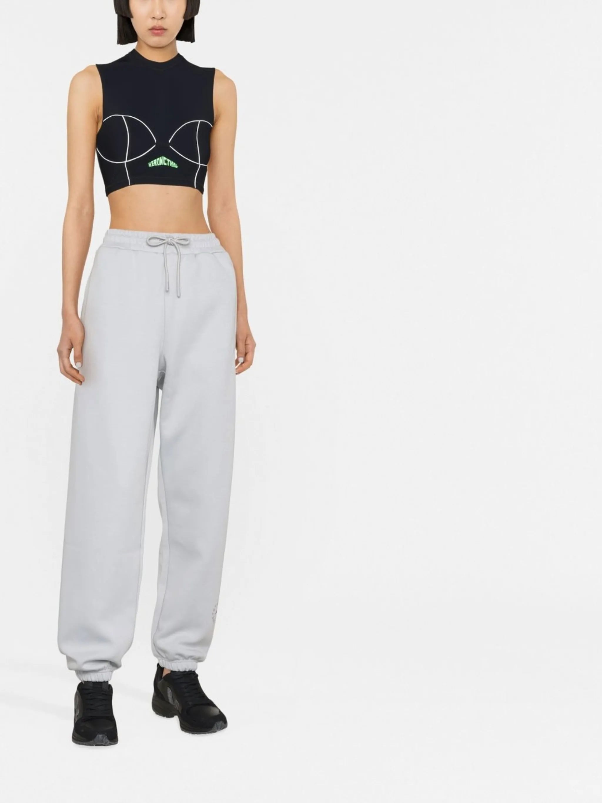 drawstring-waist track pants