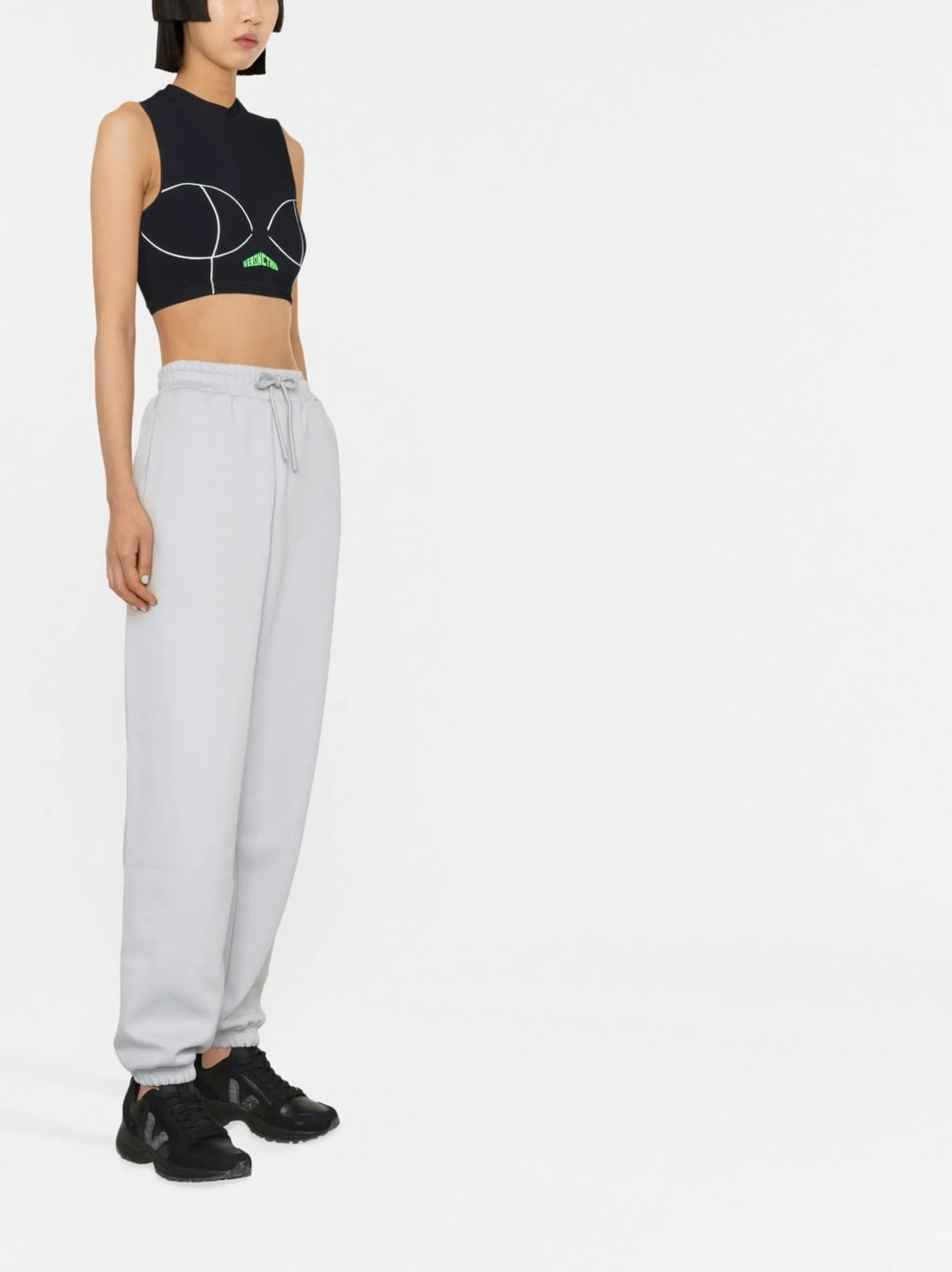 drawstring-waist track pants