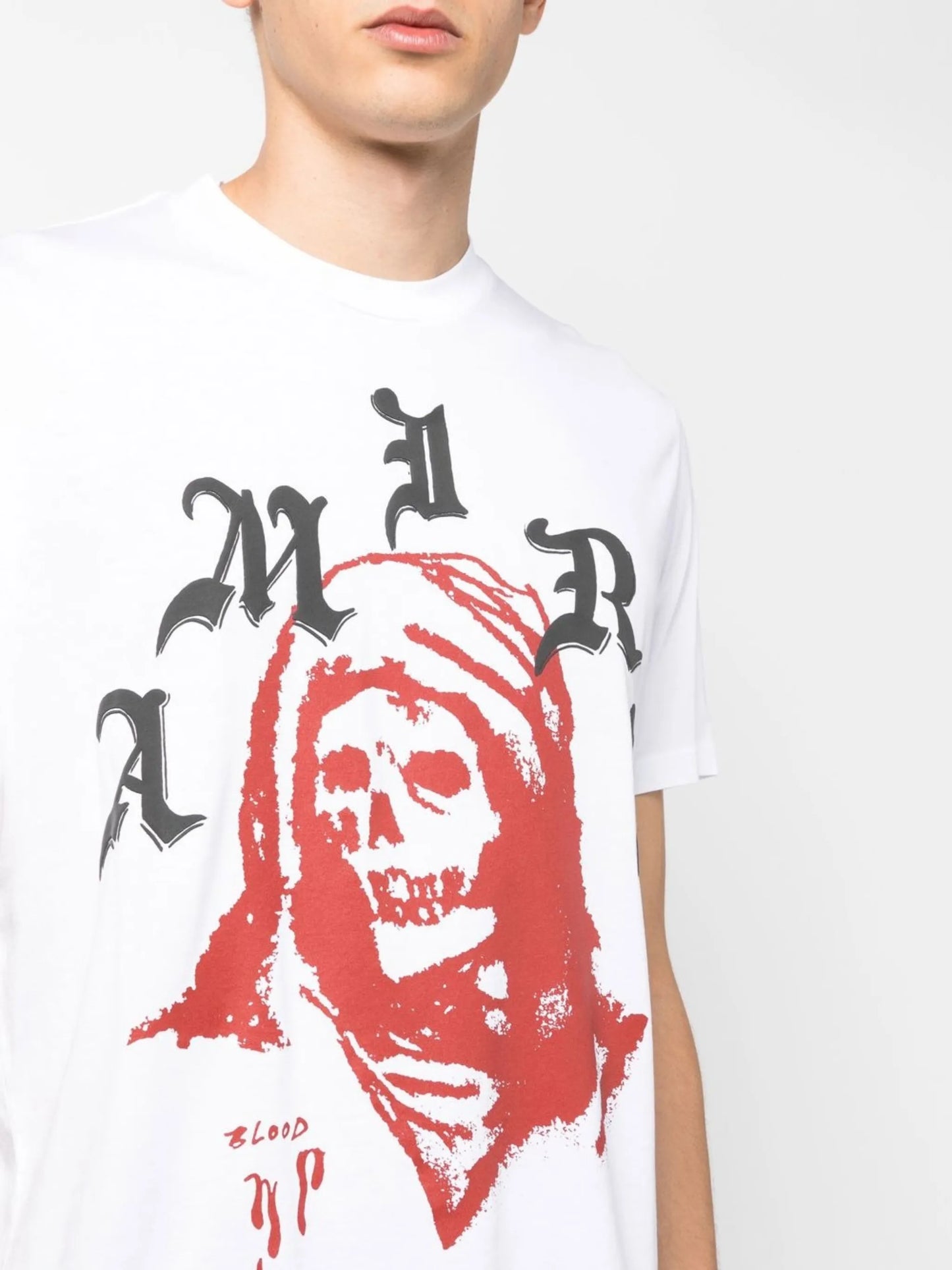 logo-print cotton T-shirt