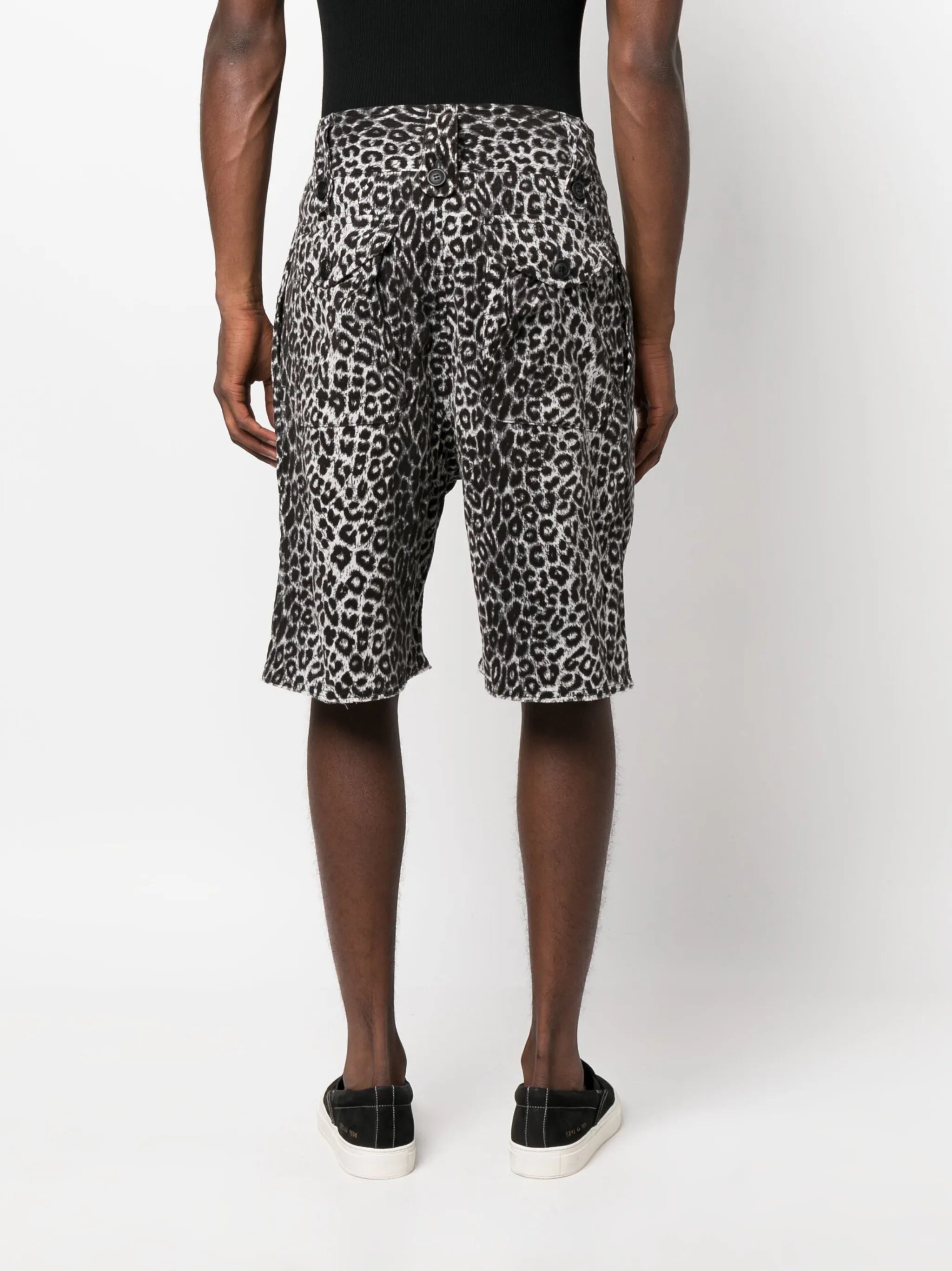 Coronel leopard-print shorts
