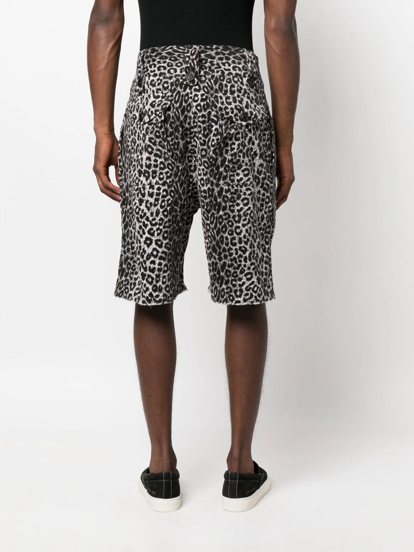 Coronel leopard-print shorts