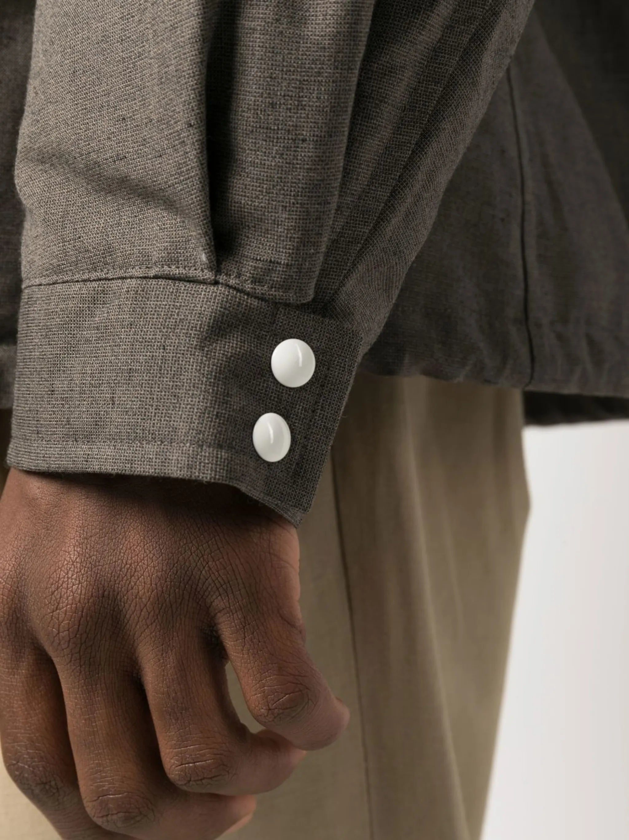 logo-print wool jacket