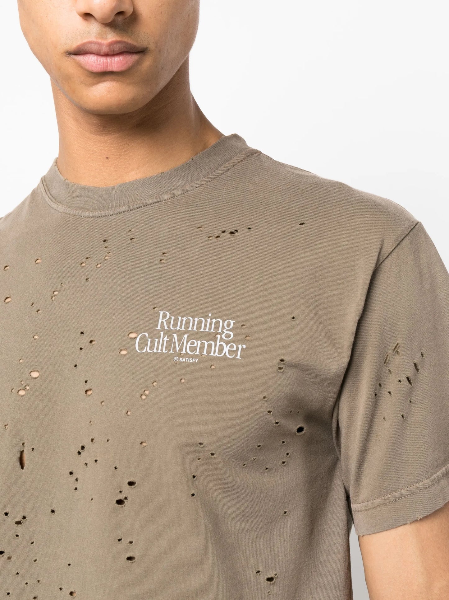 MothTech distressed T-shirt