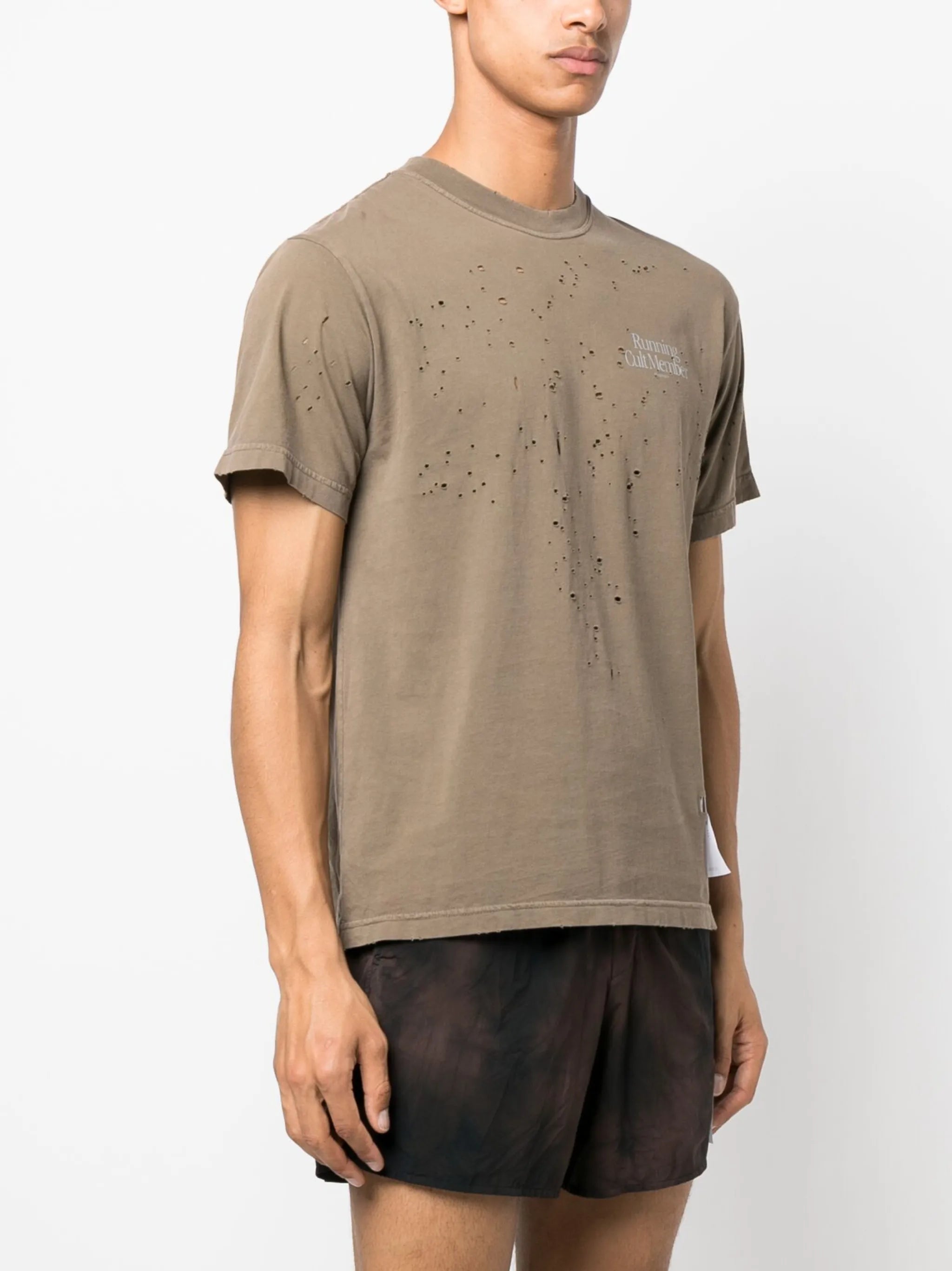 MothTech distressed T-shirt