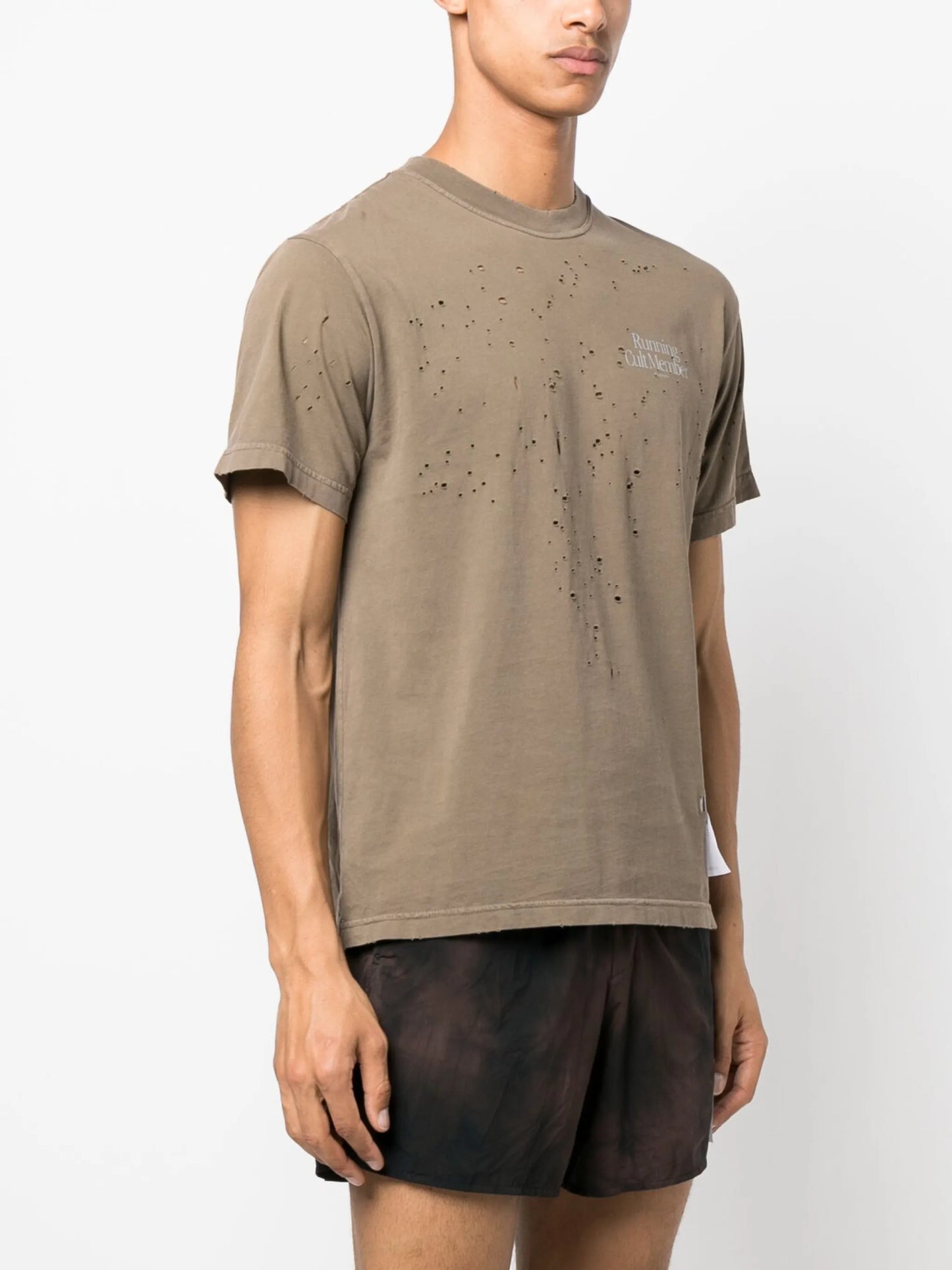 MothTech distressed T-shirt