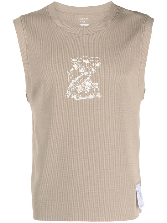Aura3D™ graphic-print tank top