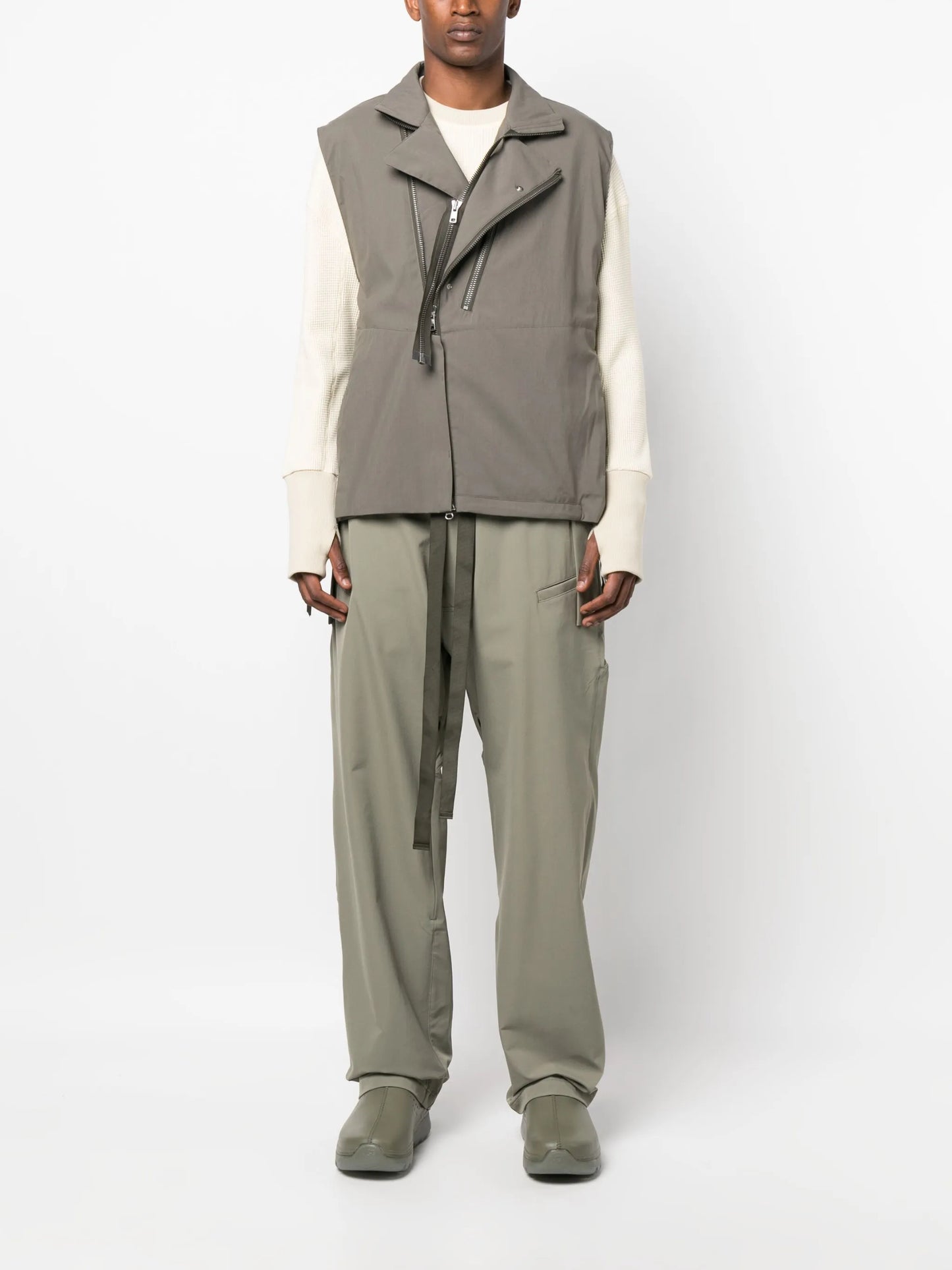 schoeller Dryskin wide-leg trousers