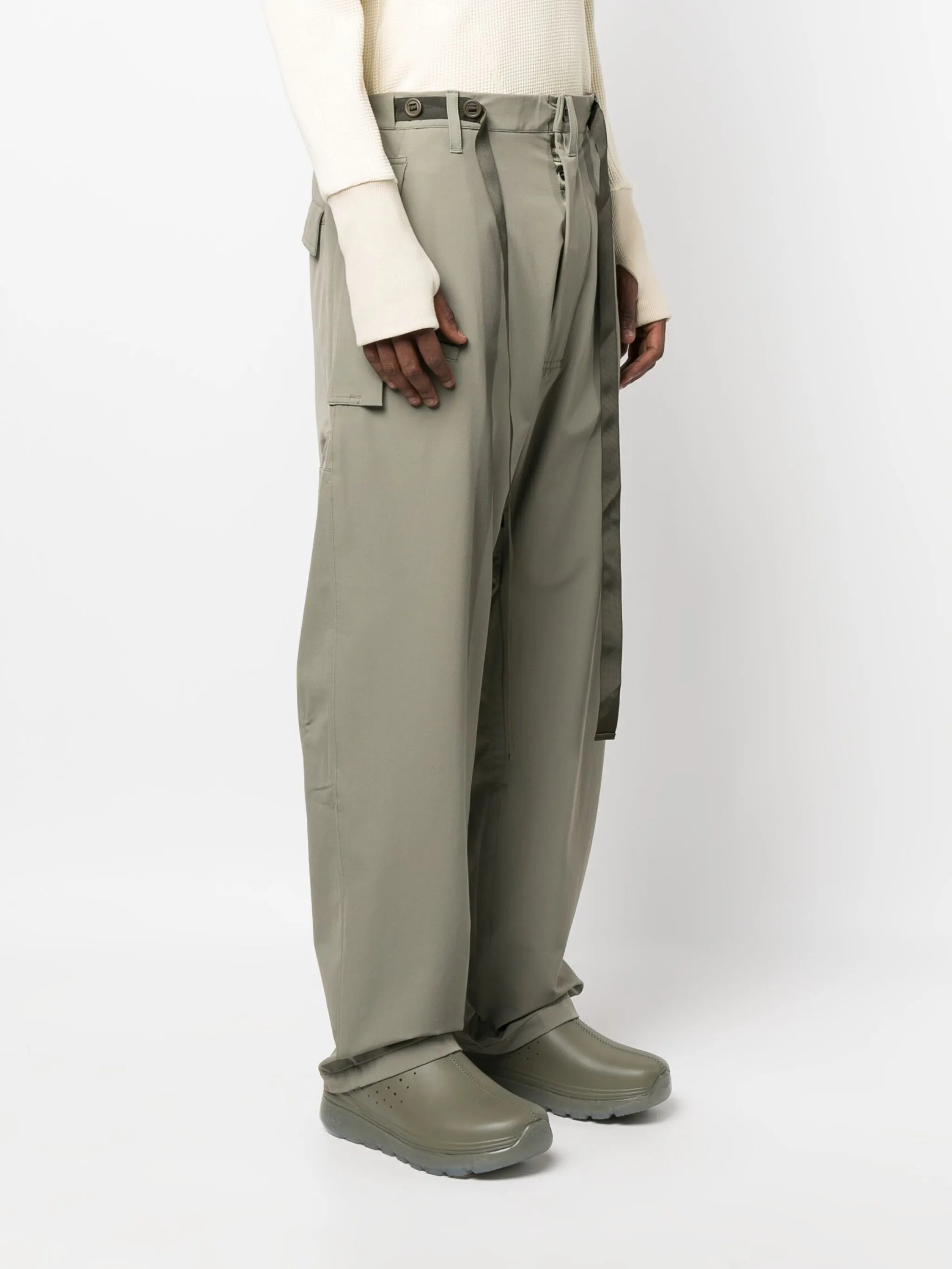 schoeller Dryskin wide-leg trousers