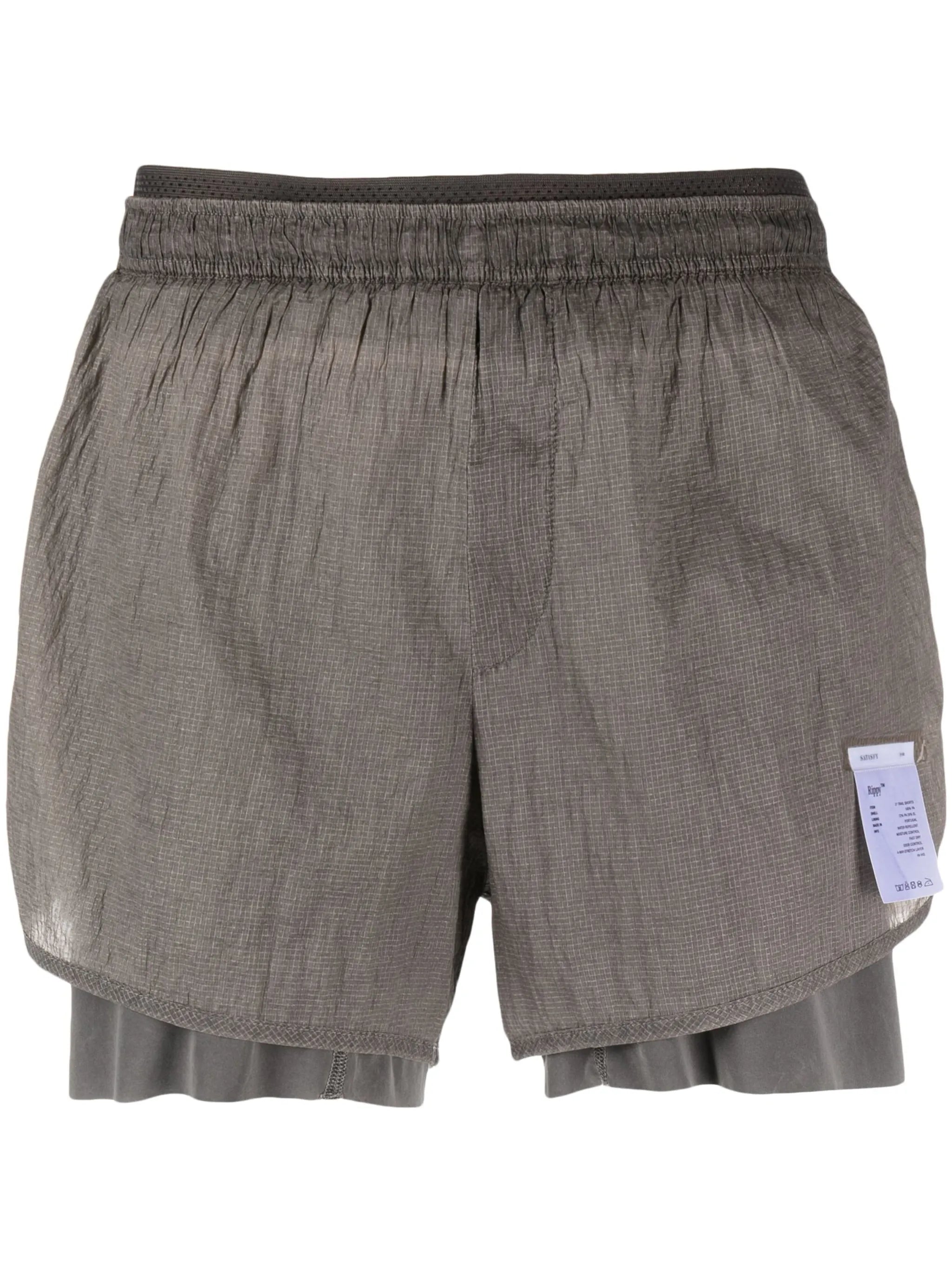 Rippy logo-patch running shorts