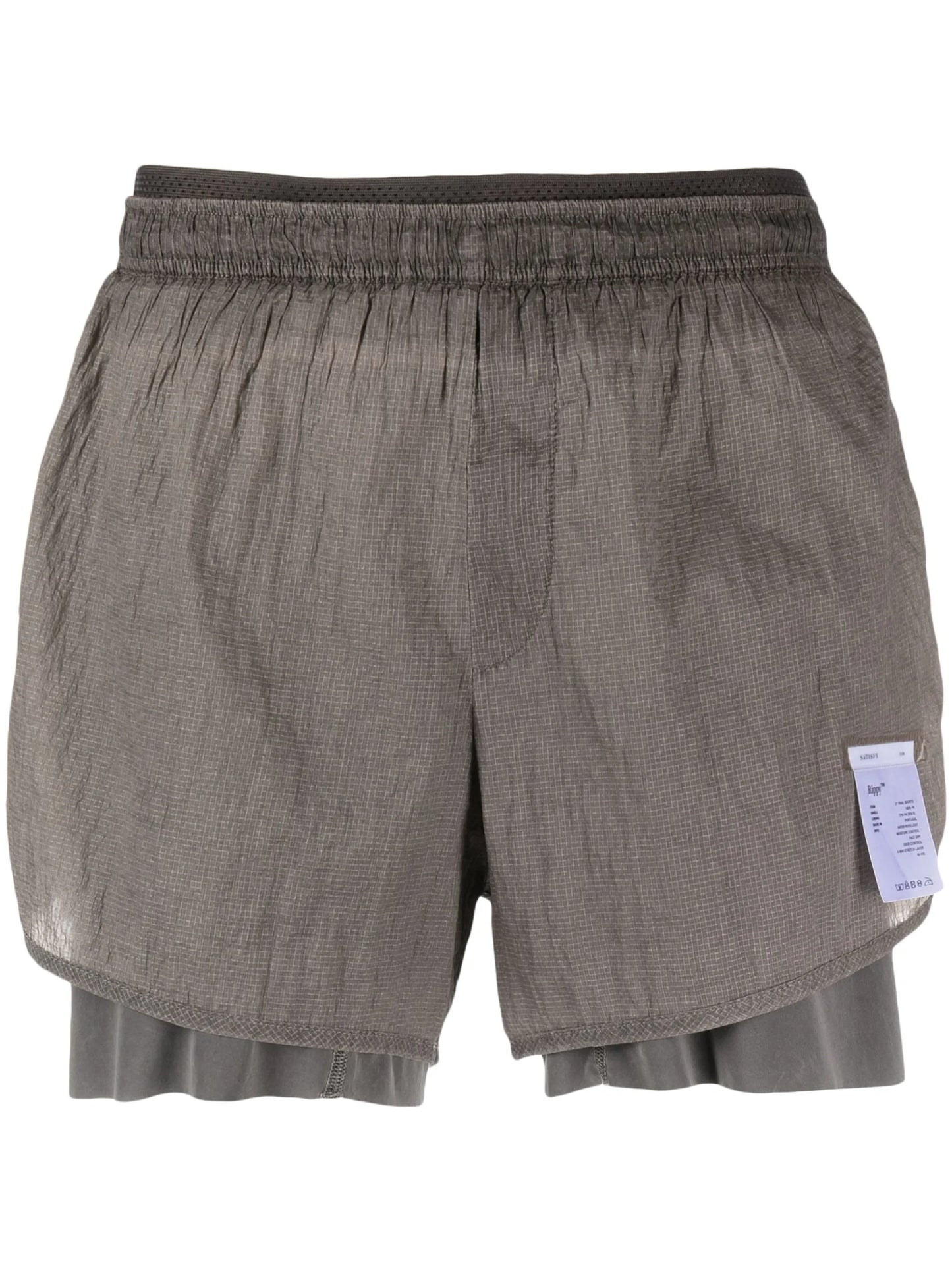 Rippy logo-patch running shorts